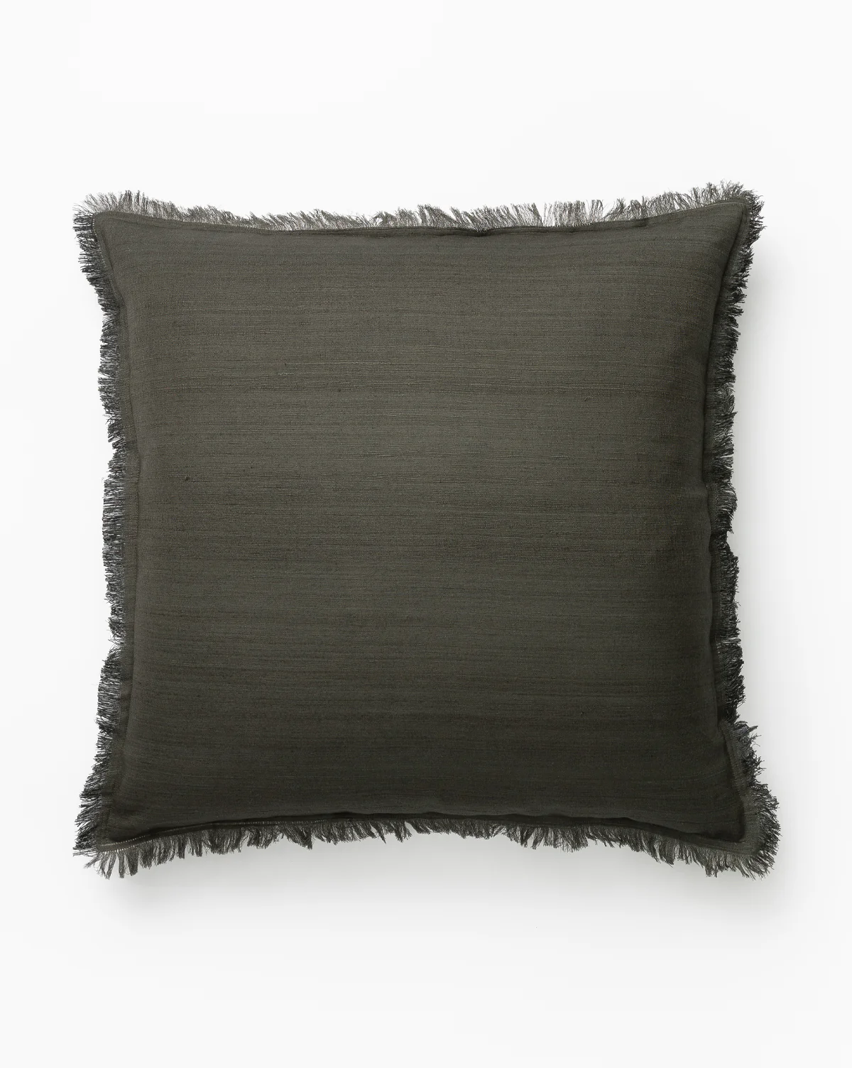 Abbey Silk Fringe Pillow Cover - Image 3