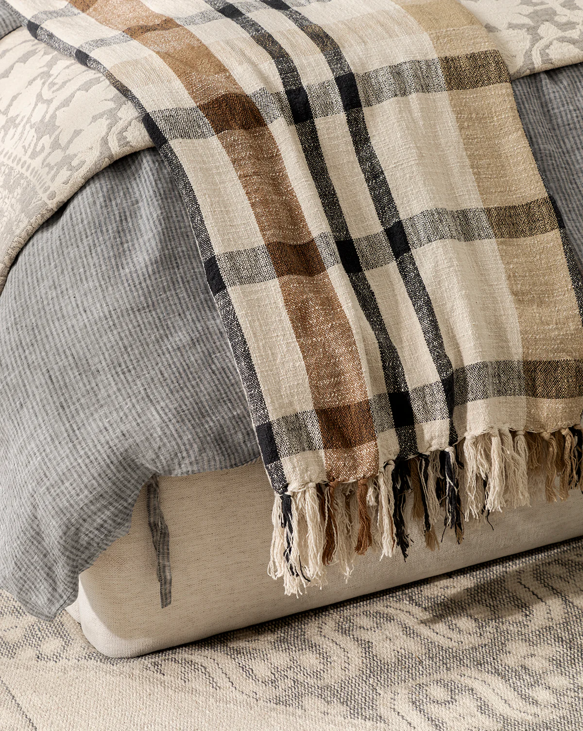 Albright Plaid Throw - Image 4