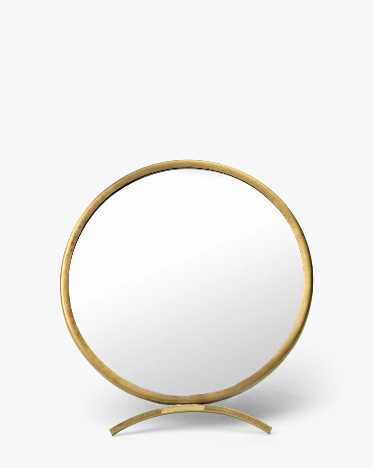 Antique Brass Folding Mirror - Image 2