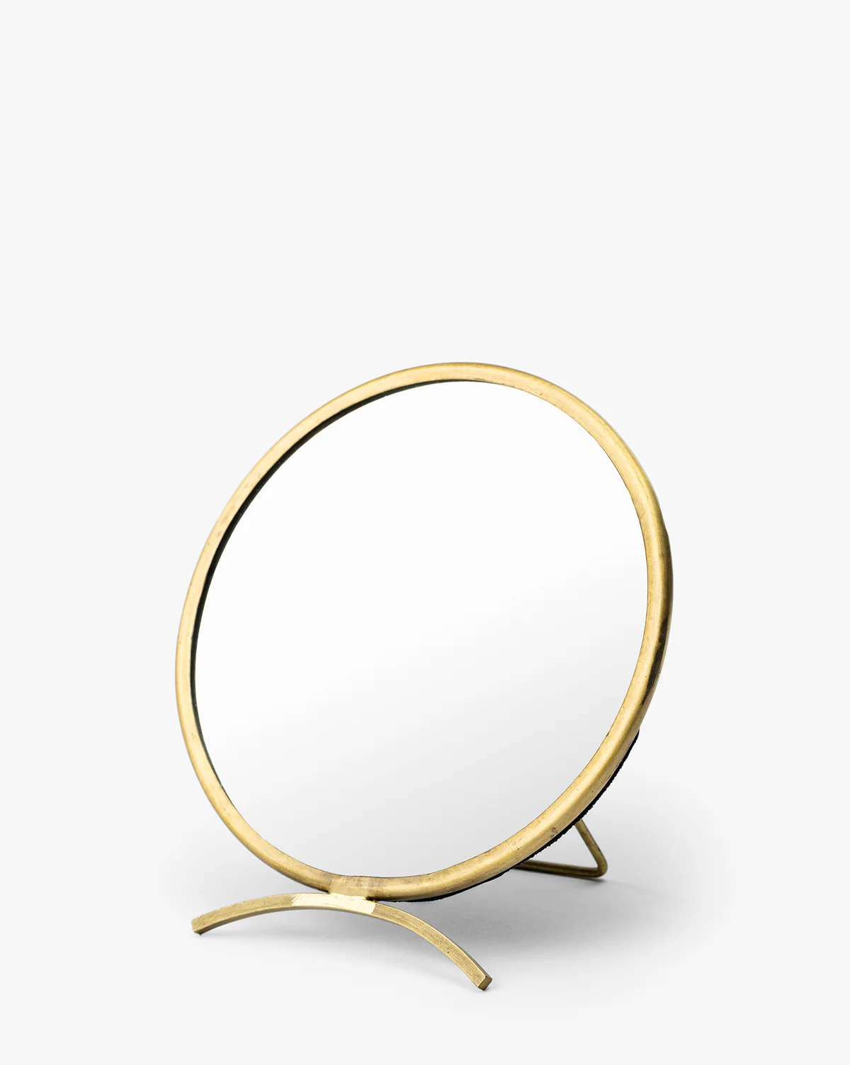 Antique Brass Folding Mirror - Image 3