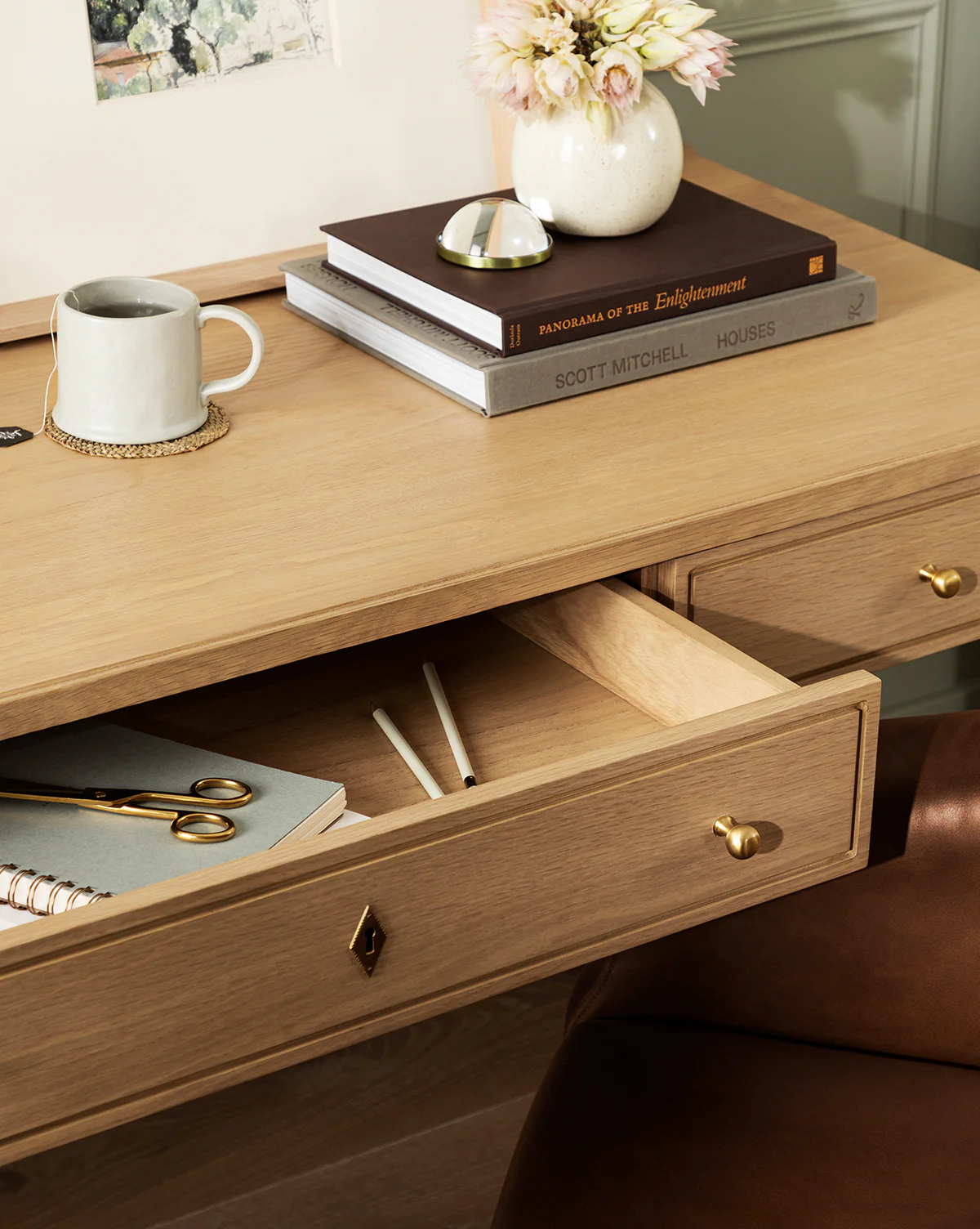 Arthur Wood Desk - Image 3
