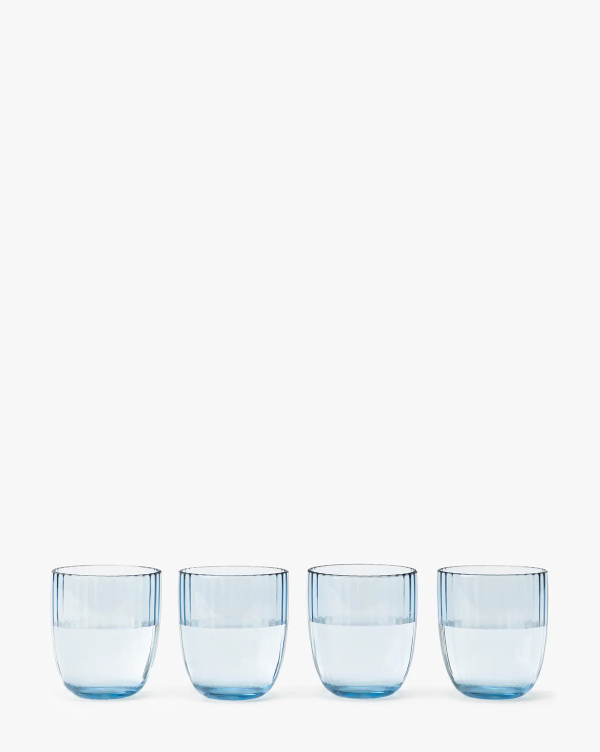 Blue Acrylic Double Old Fashioned (Set of 4) - Image 3