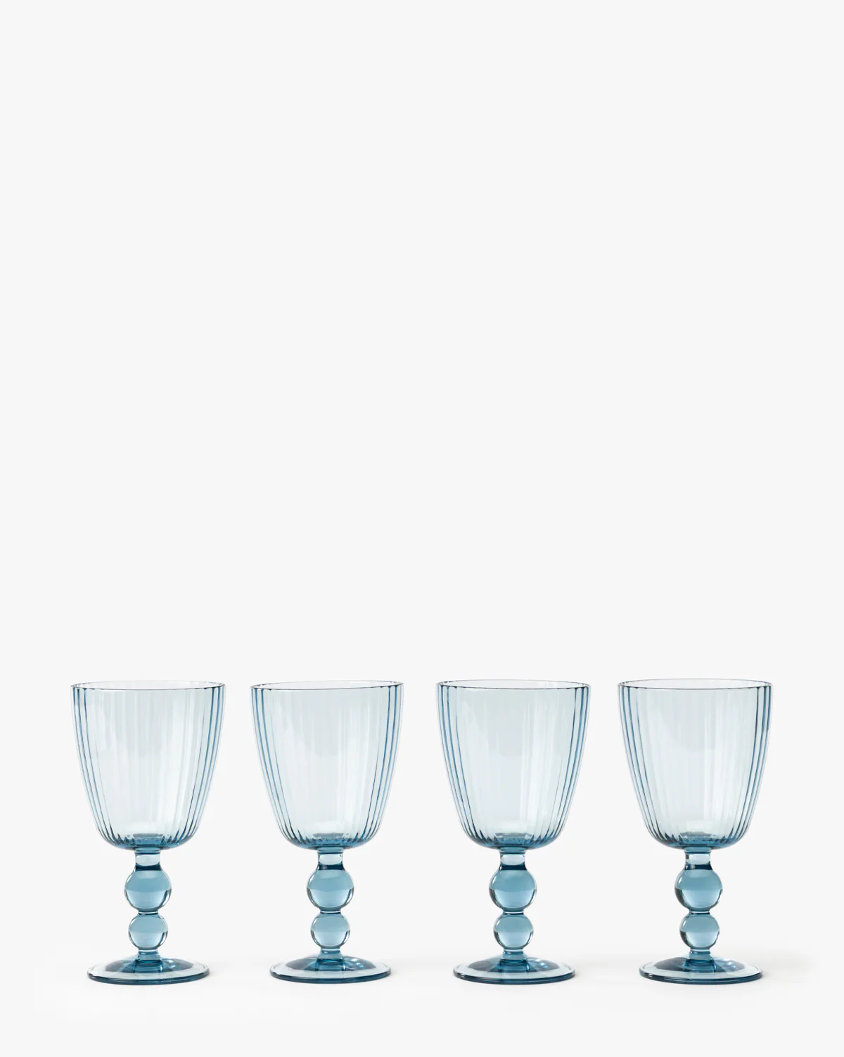 Blue Acrylic Wine Glass (Set of 4) - Image 2