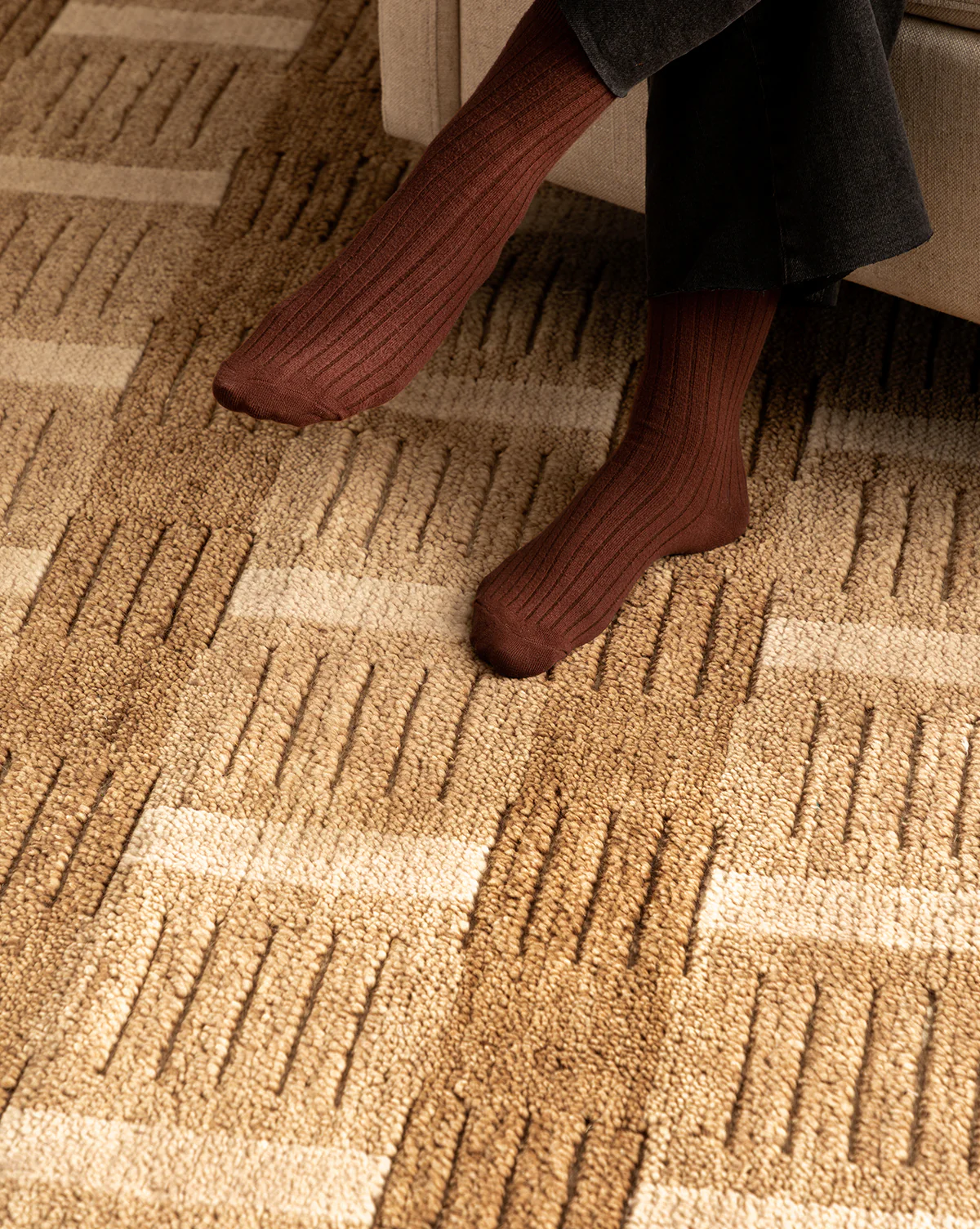 Brenner Hand-Knotted Wool Rug - Image 2