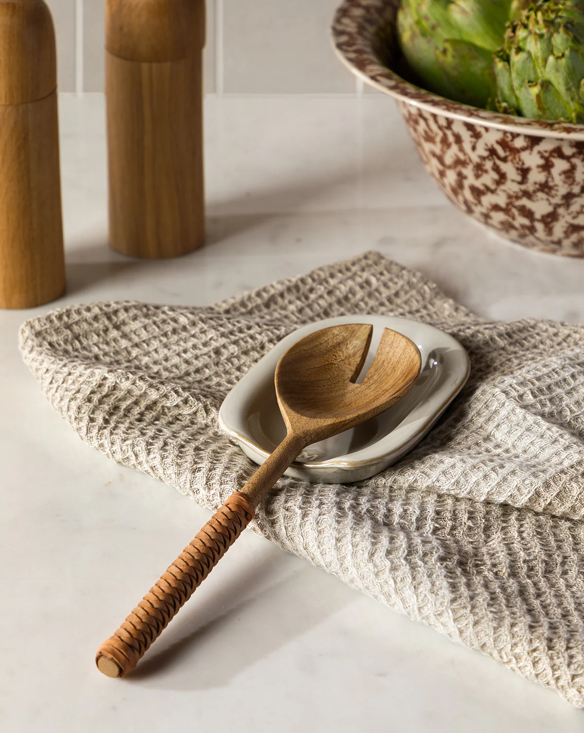 Bunton Waffle Tea Towel - Image 2