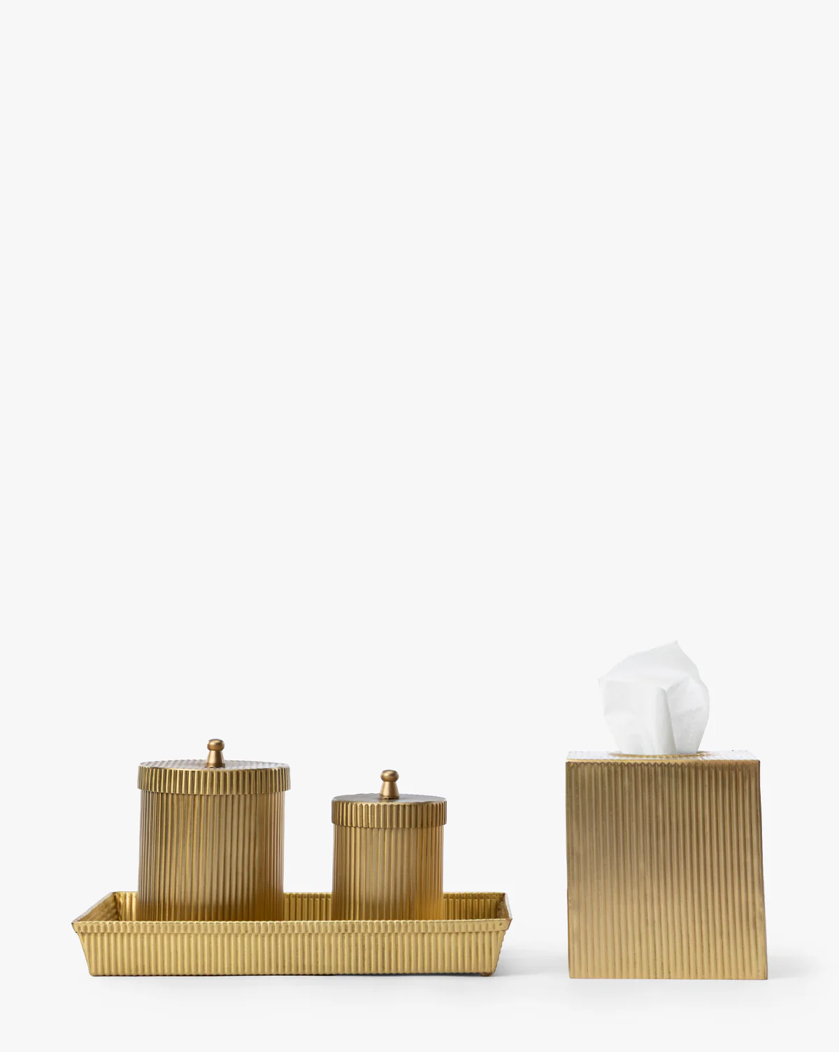 Calvert Brass Tissue Box Cover - Image 5