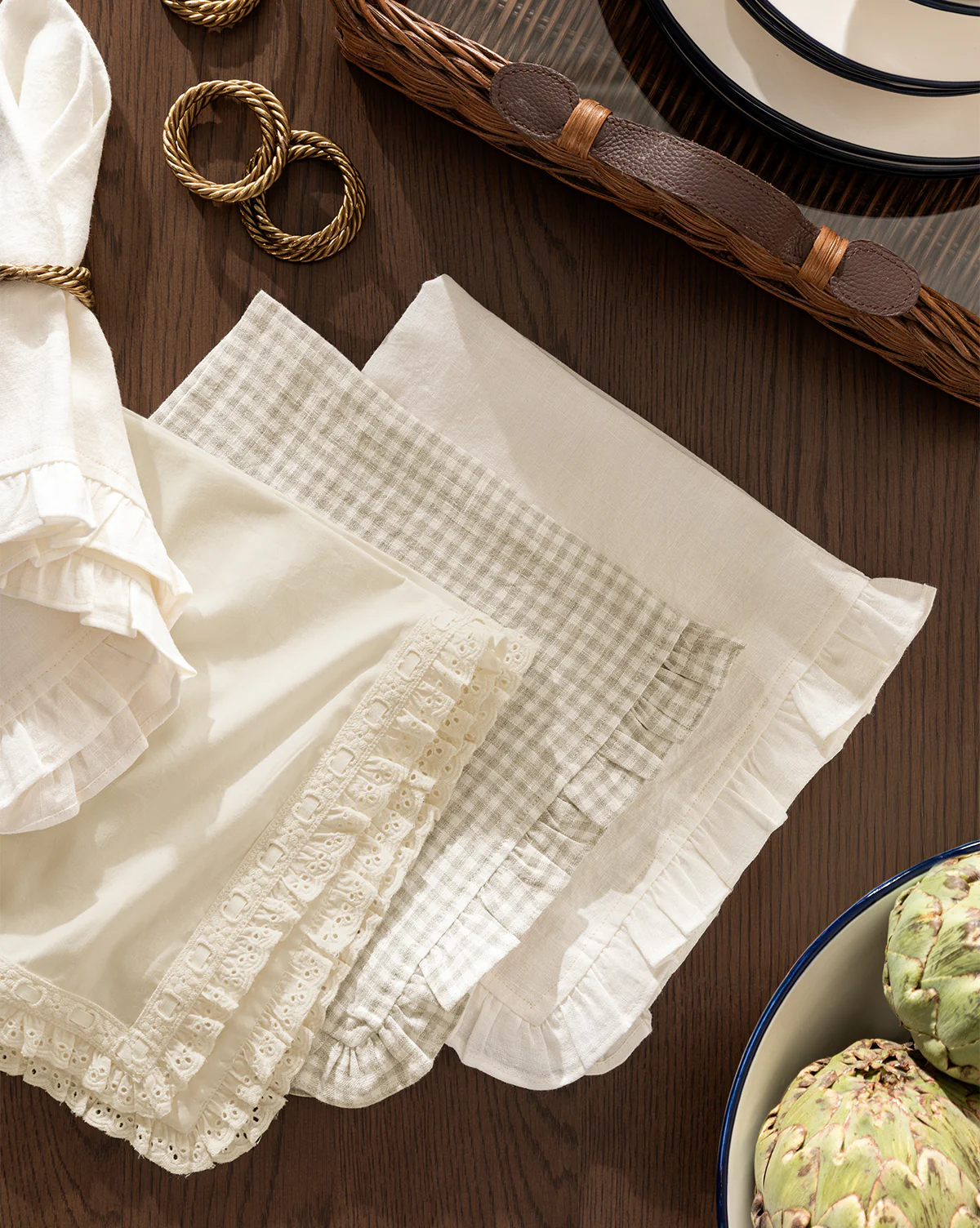 Catania Linen Napkins (Set of 4) - Image 4