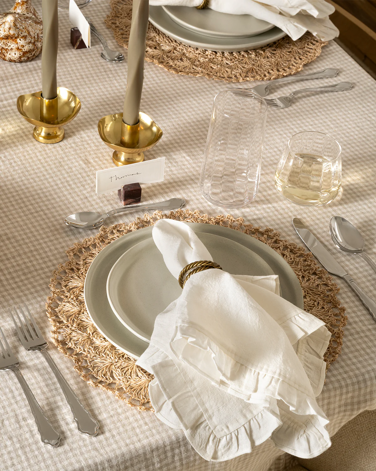 Catania Linen Napkins (Set of 4) - Image 5