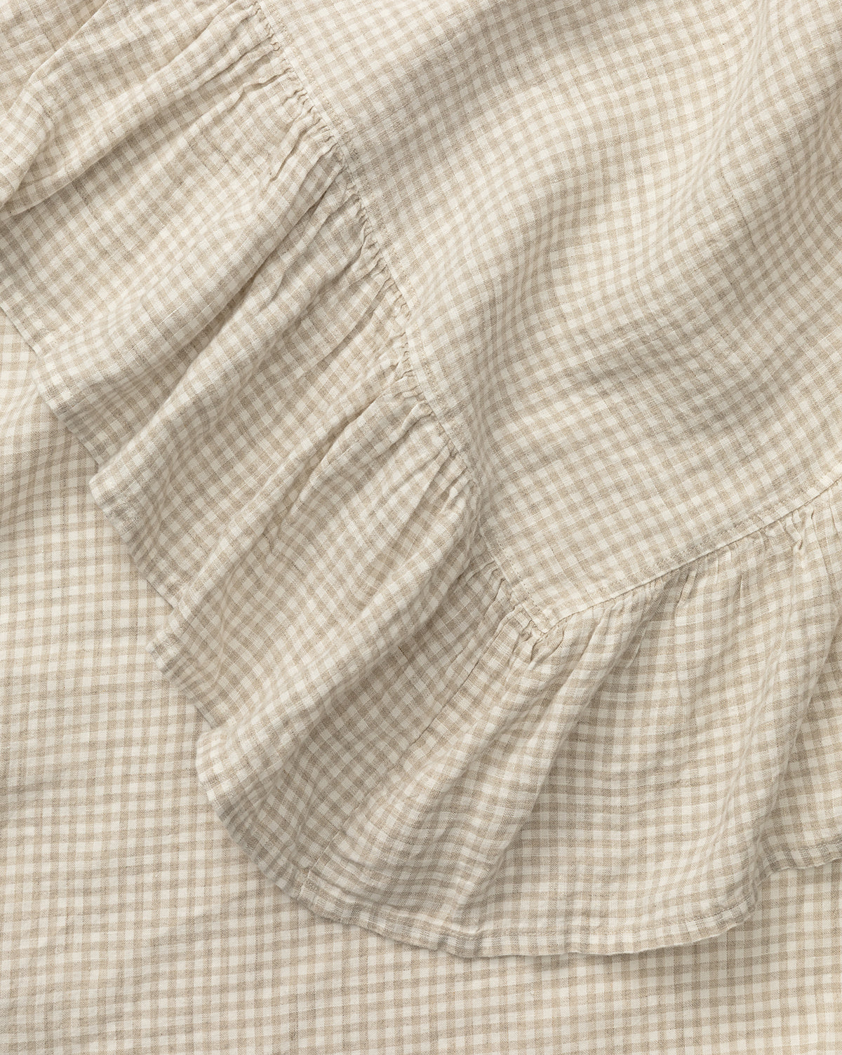 Catania Linen Ruffle Tablecloth - Image 4