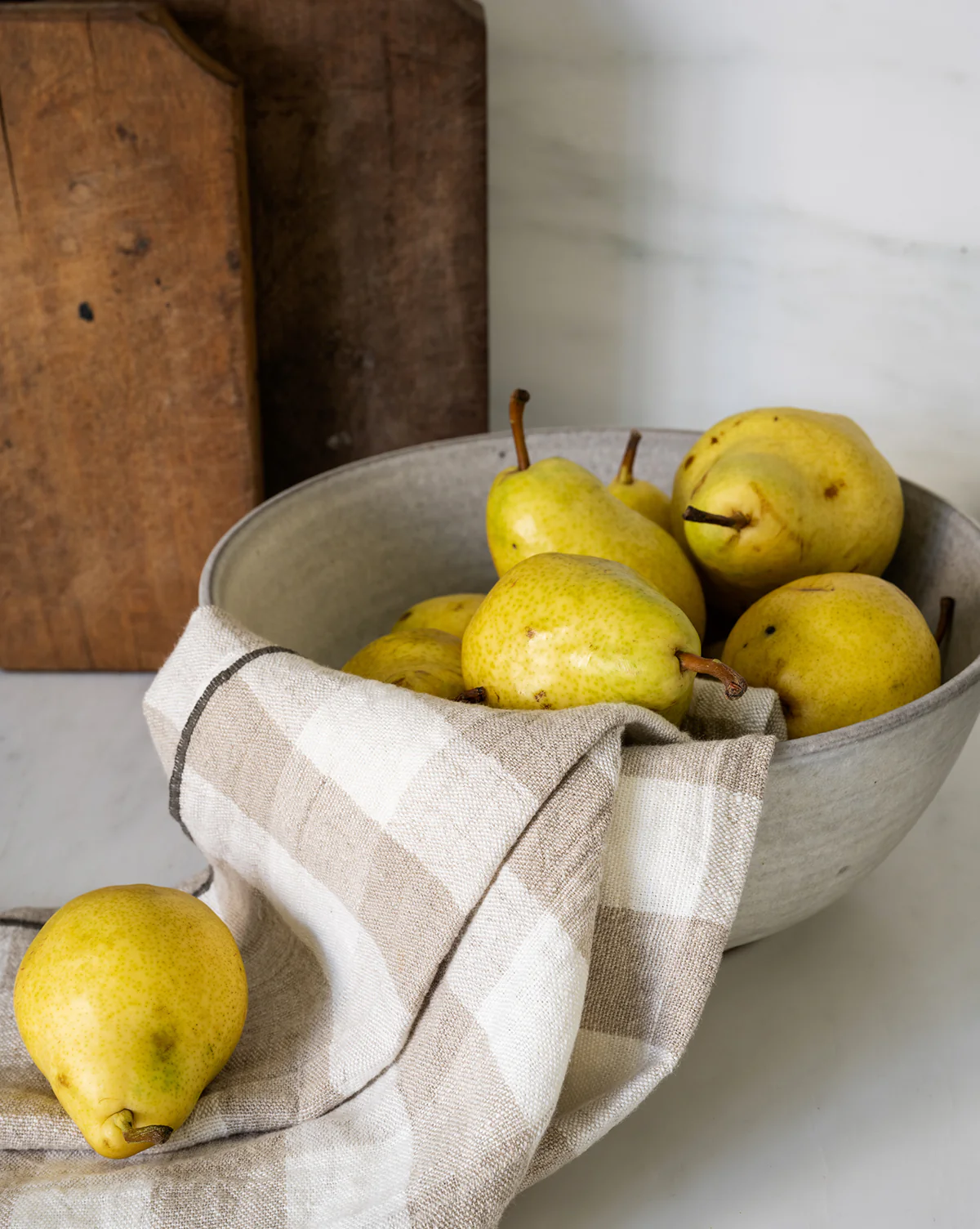 Charlie Check Tea Towel - Image 2