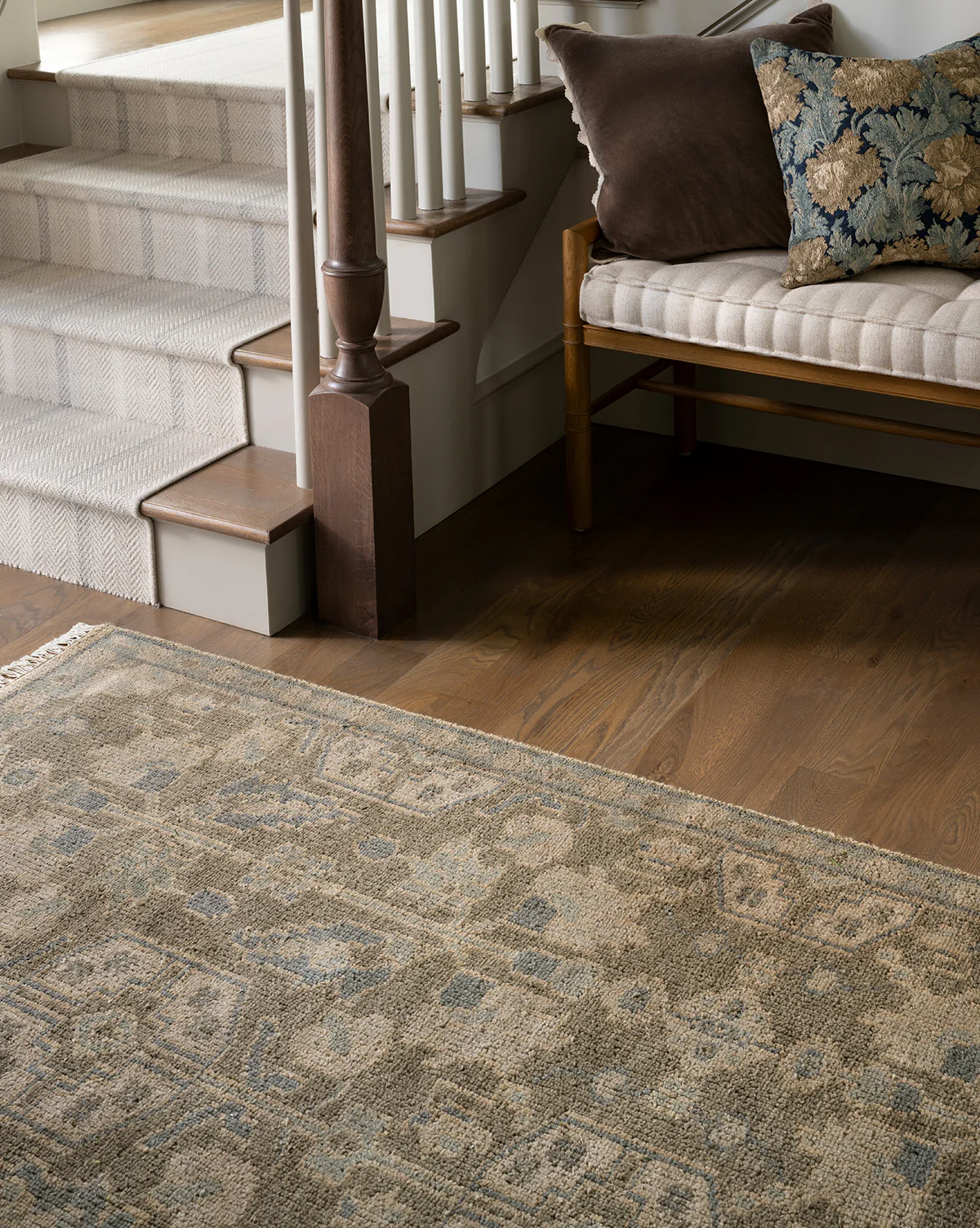 Chevalier Hand-Knotted Wool Rug - Image 2