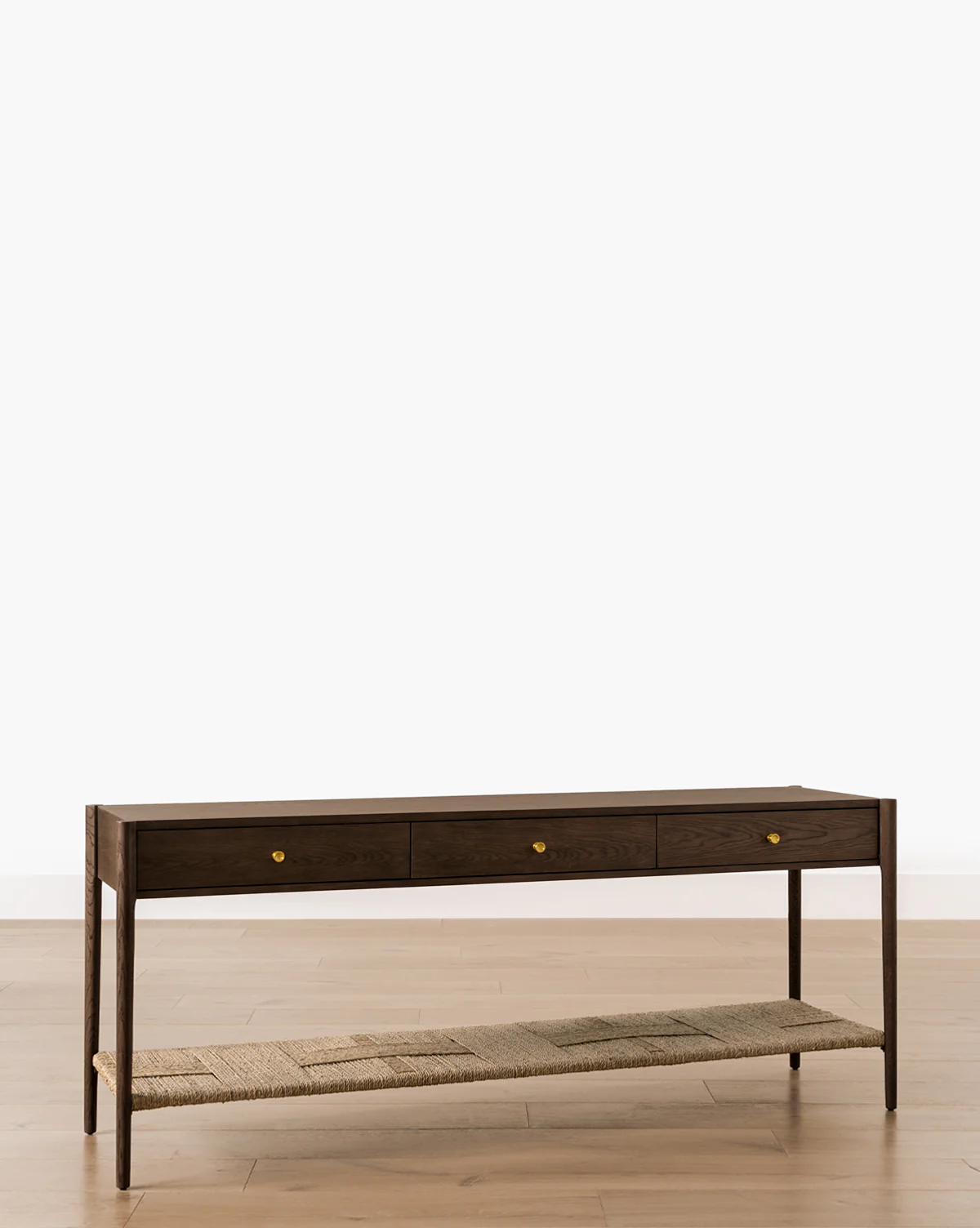 Dana Walnut Oak Console - Image 5
