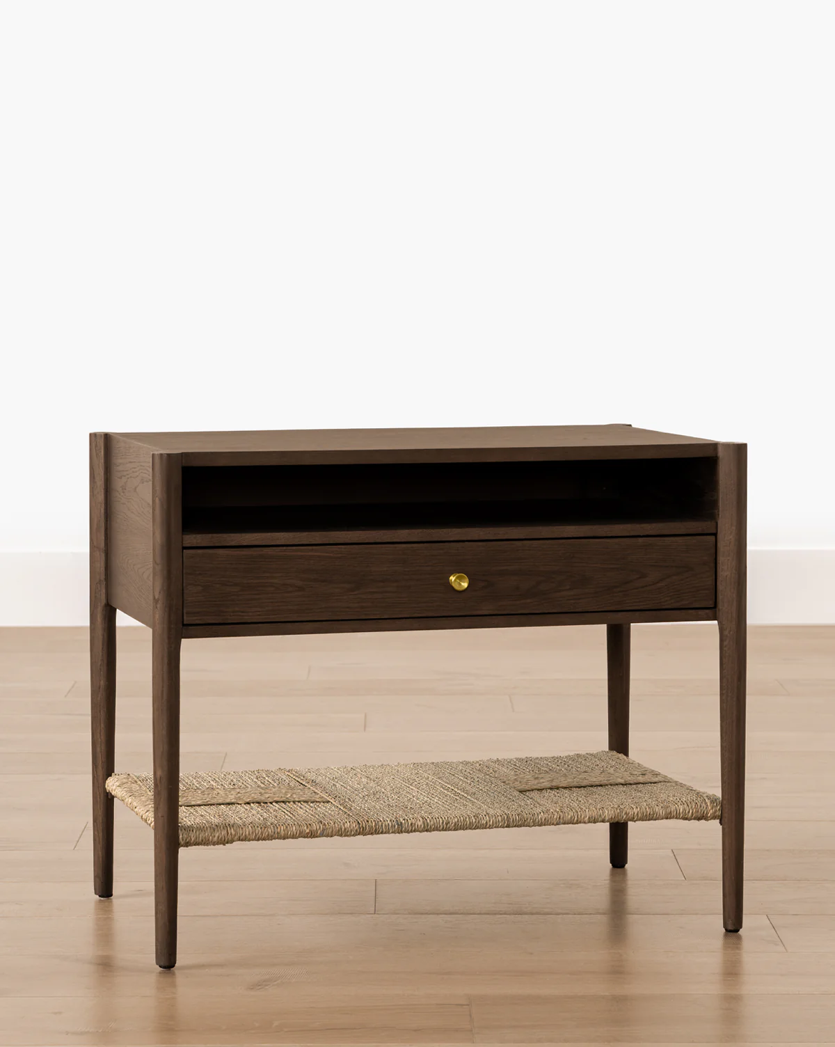 Dana Walnut Oak Nightstand - Image 4