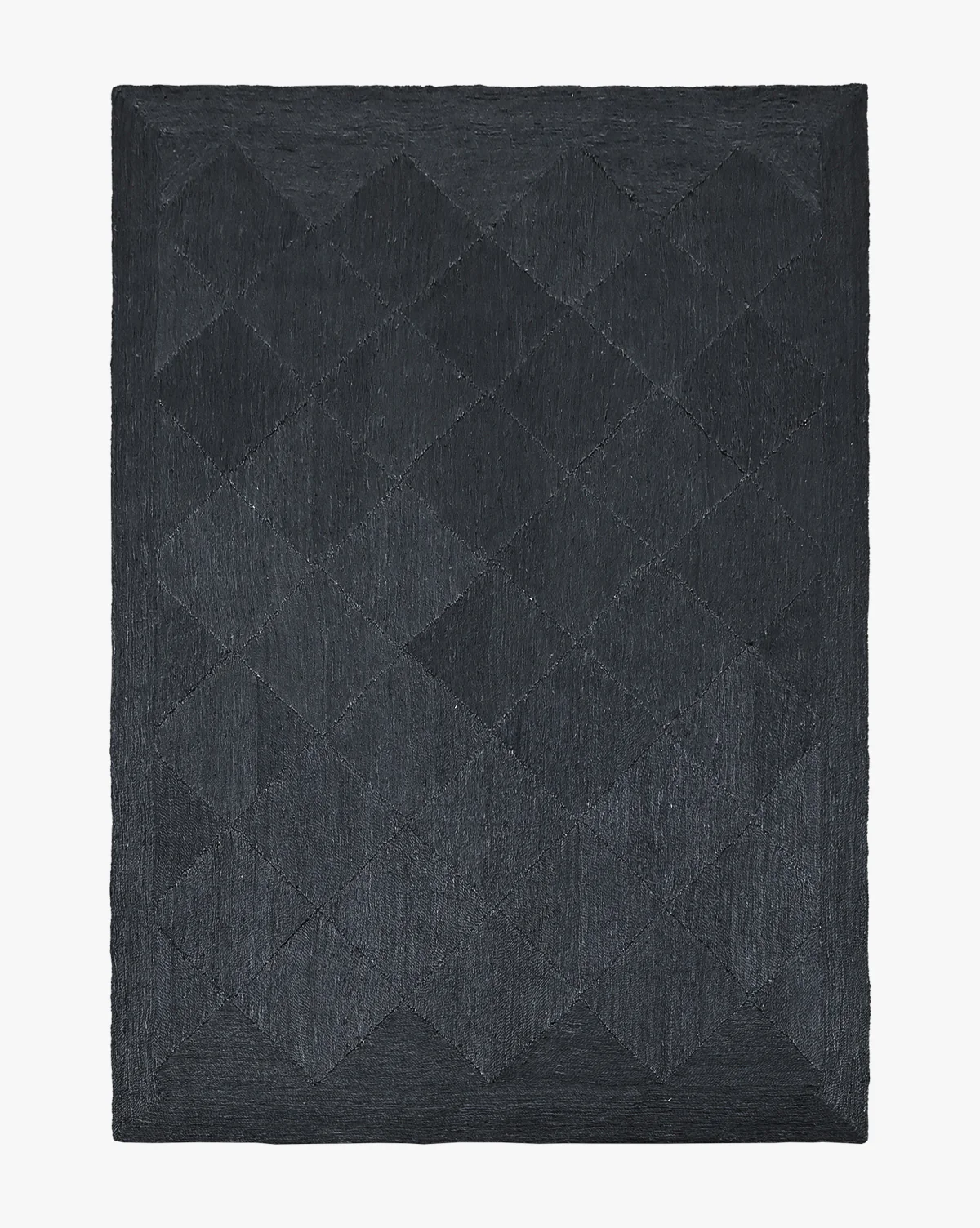 Diamond Braided Jute Rug - Image 2