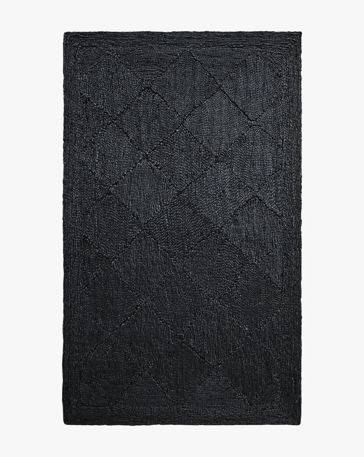 Diamond Braided Jute Rug - Image 4