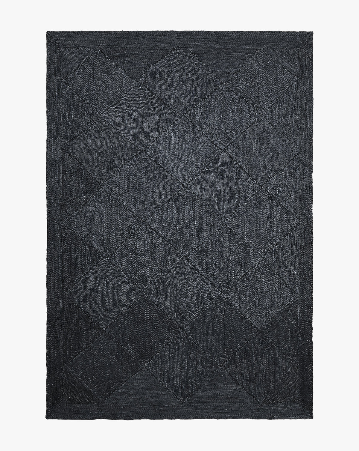 Diamond Braided Jute Rug - Image 5