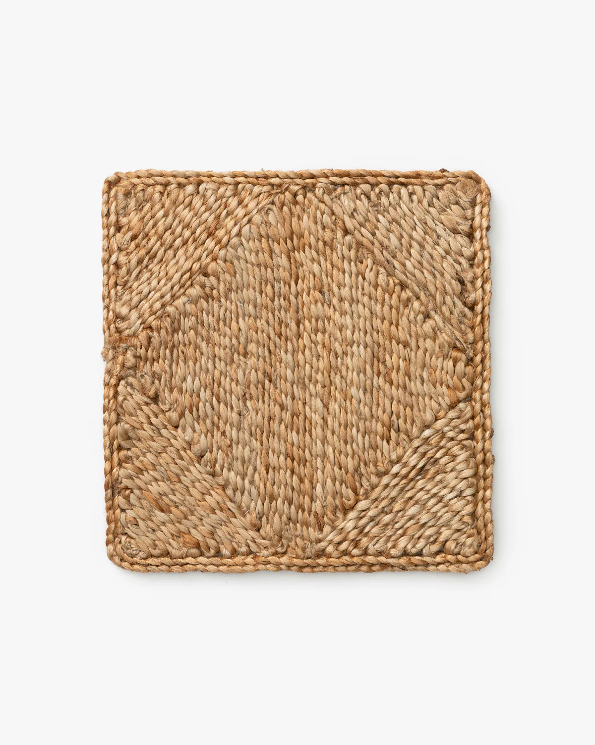 Diamond Braided Jute Rug Swatch