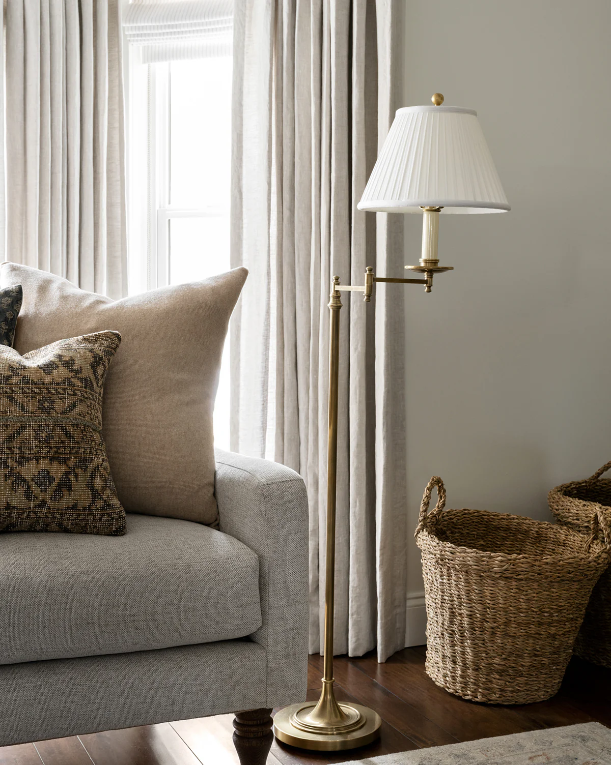 Dorchester Swing Arm Floor Lamp - Image 5