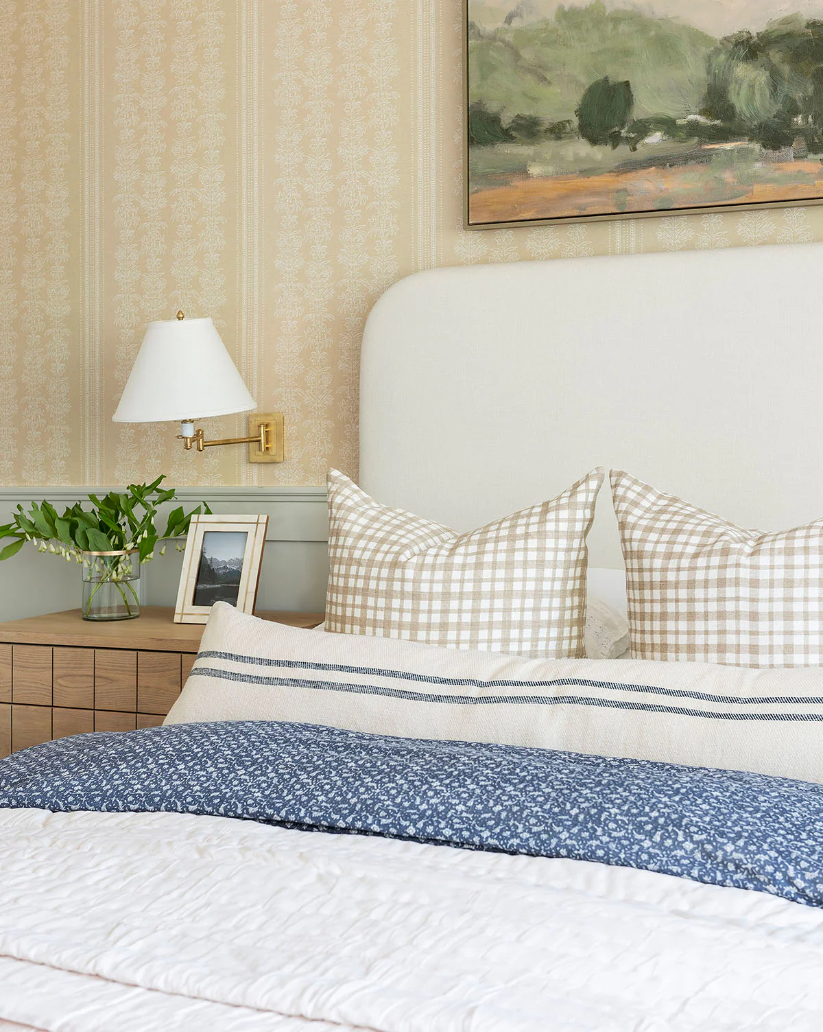 Edison Gingham Pillow Cover - Image 3
