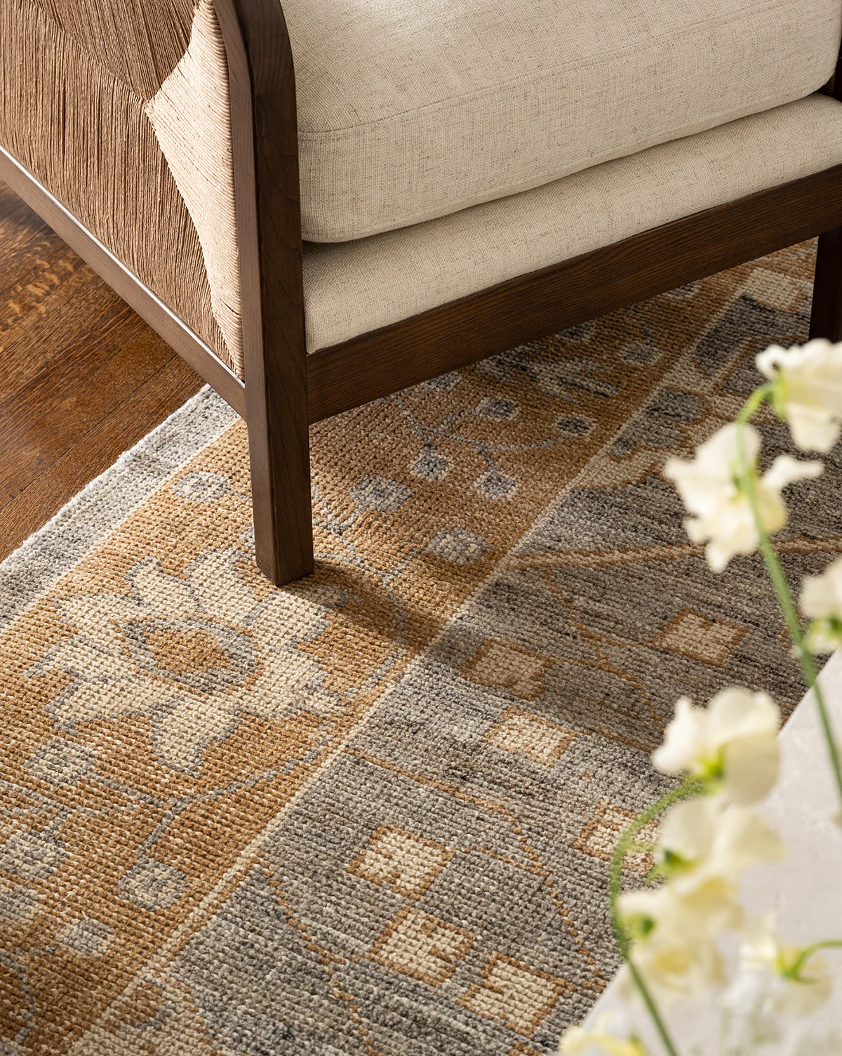 Elison Hand-Knotted Wool Rug - Image 3