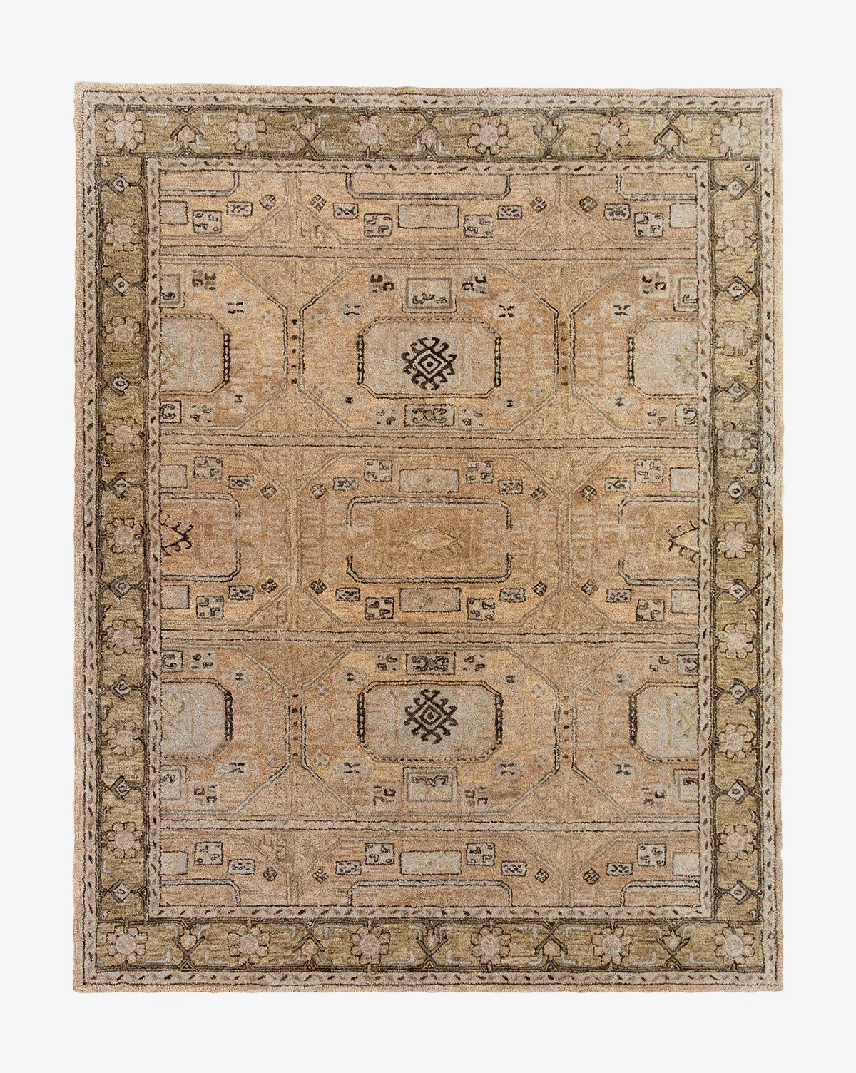 Ellington Fawn Hand-Tufted Wool Rug - Image 7