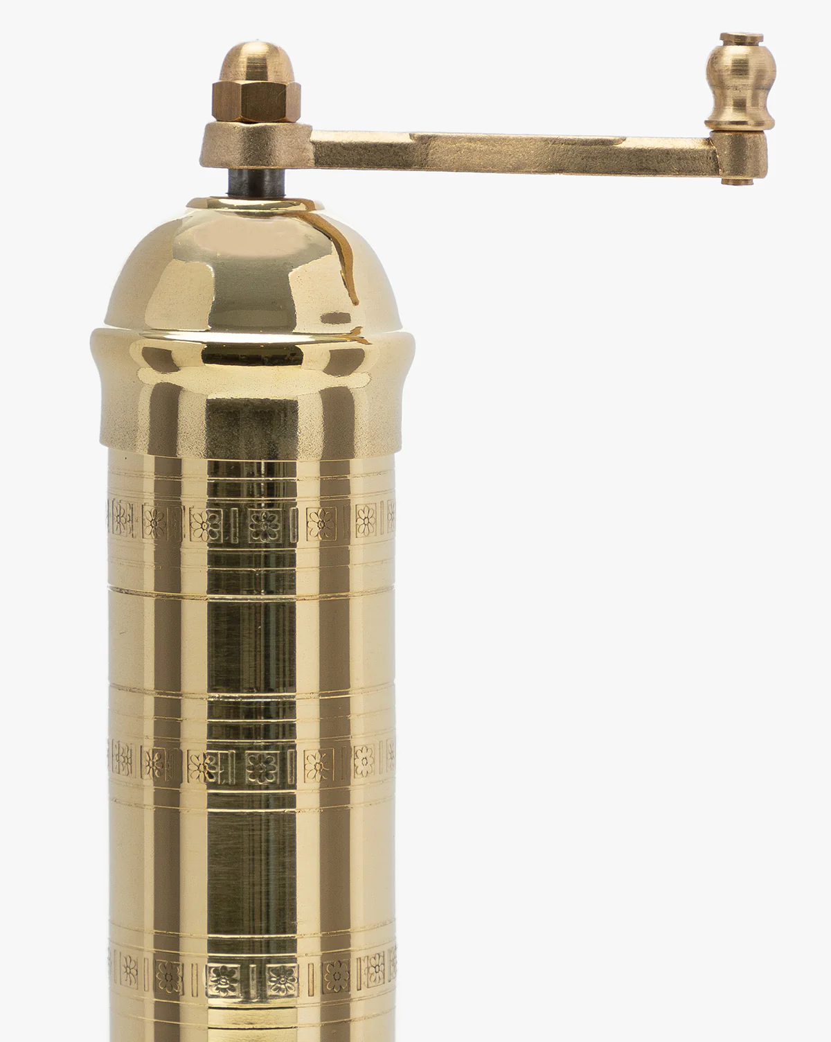 European Brass Salt Mill - Image 3