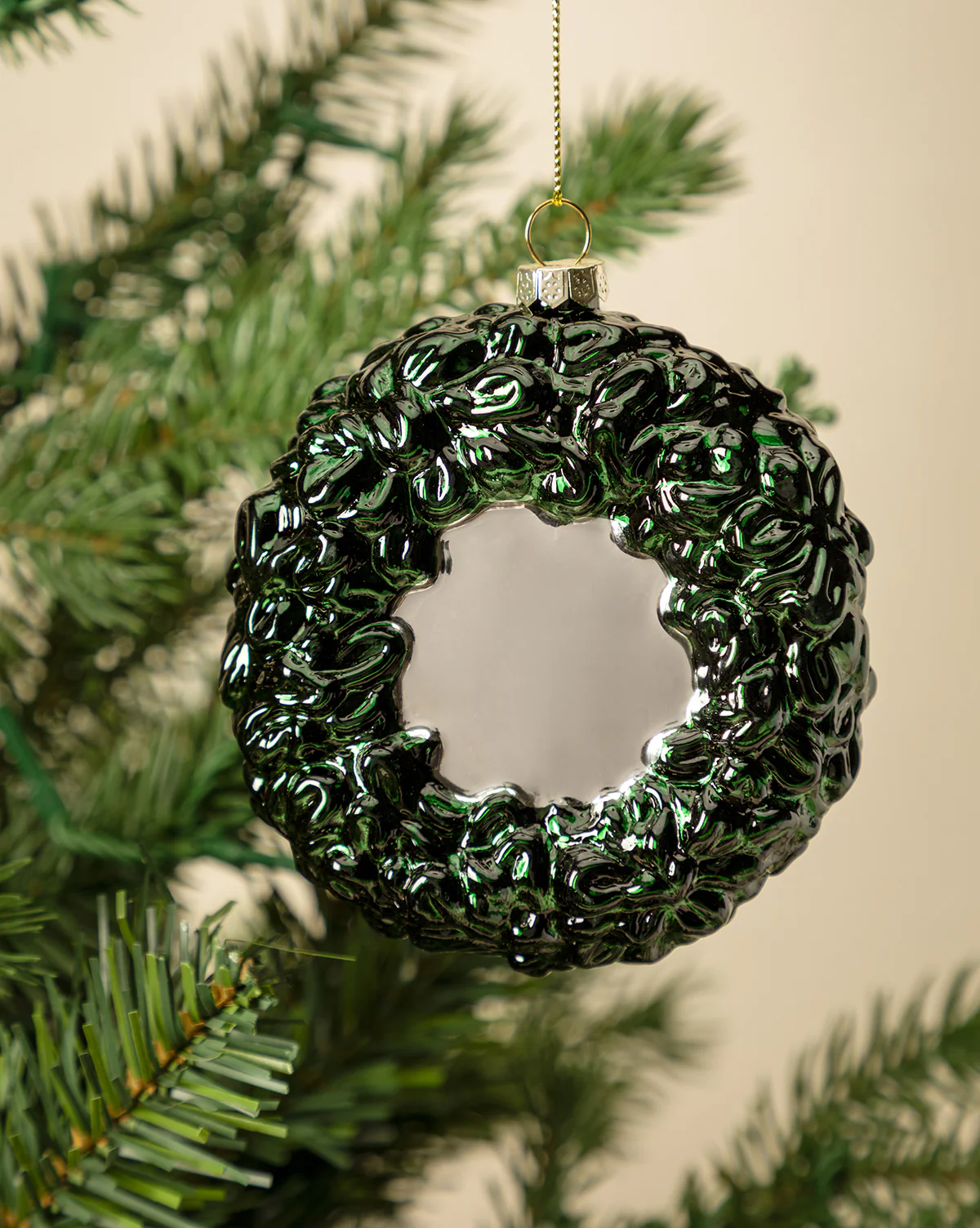 Festive Wreath Ornament - Image 3