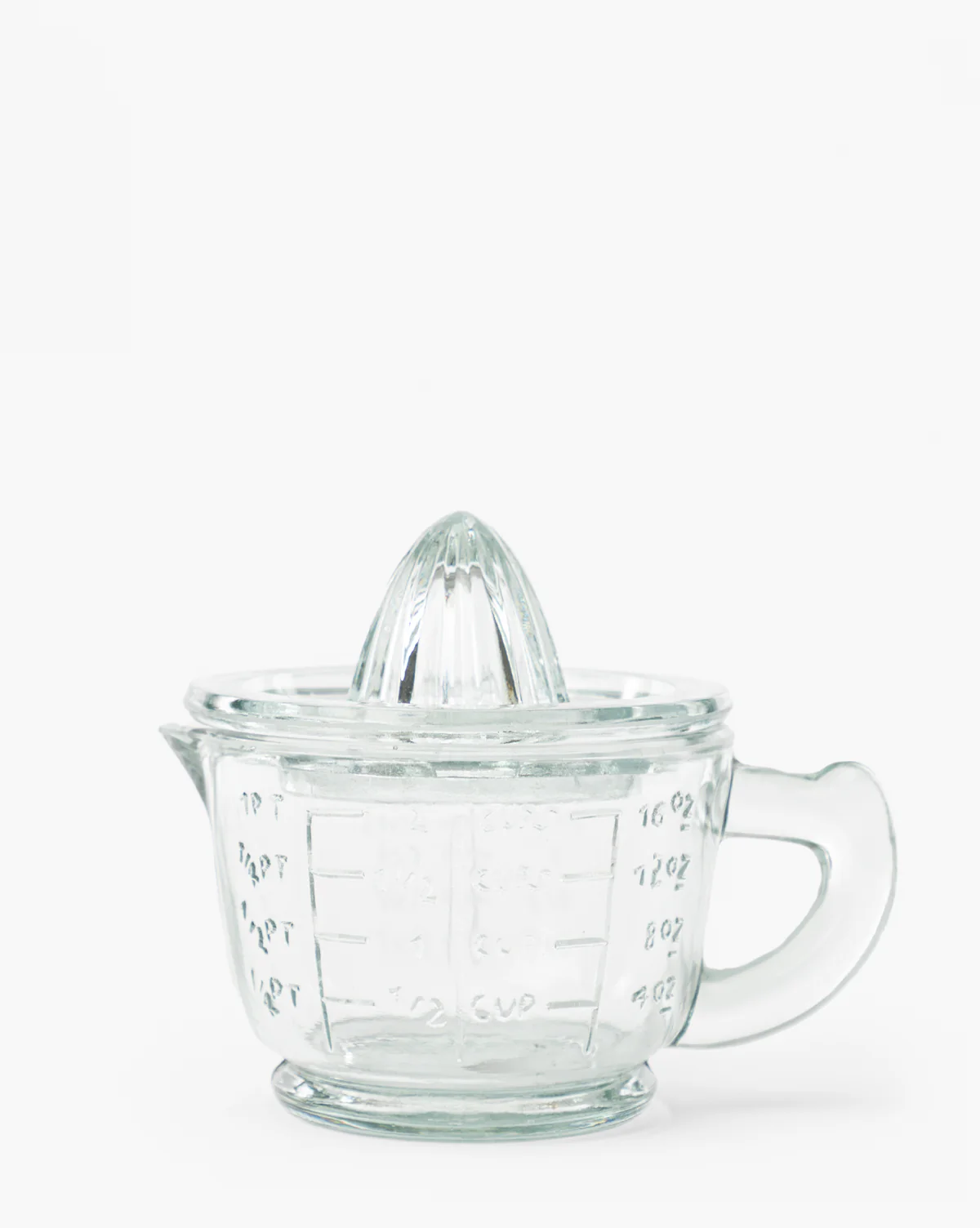 Glass Juicer with Measuring Cup