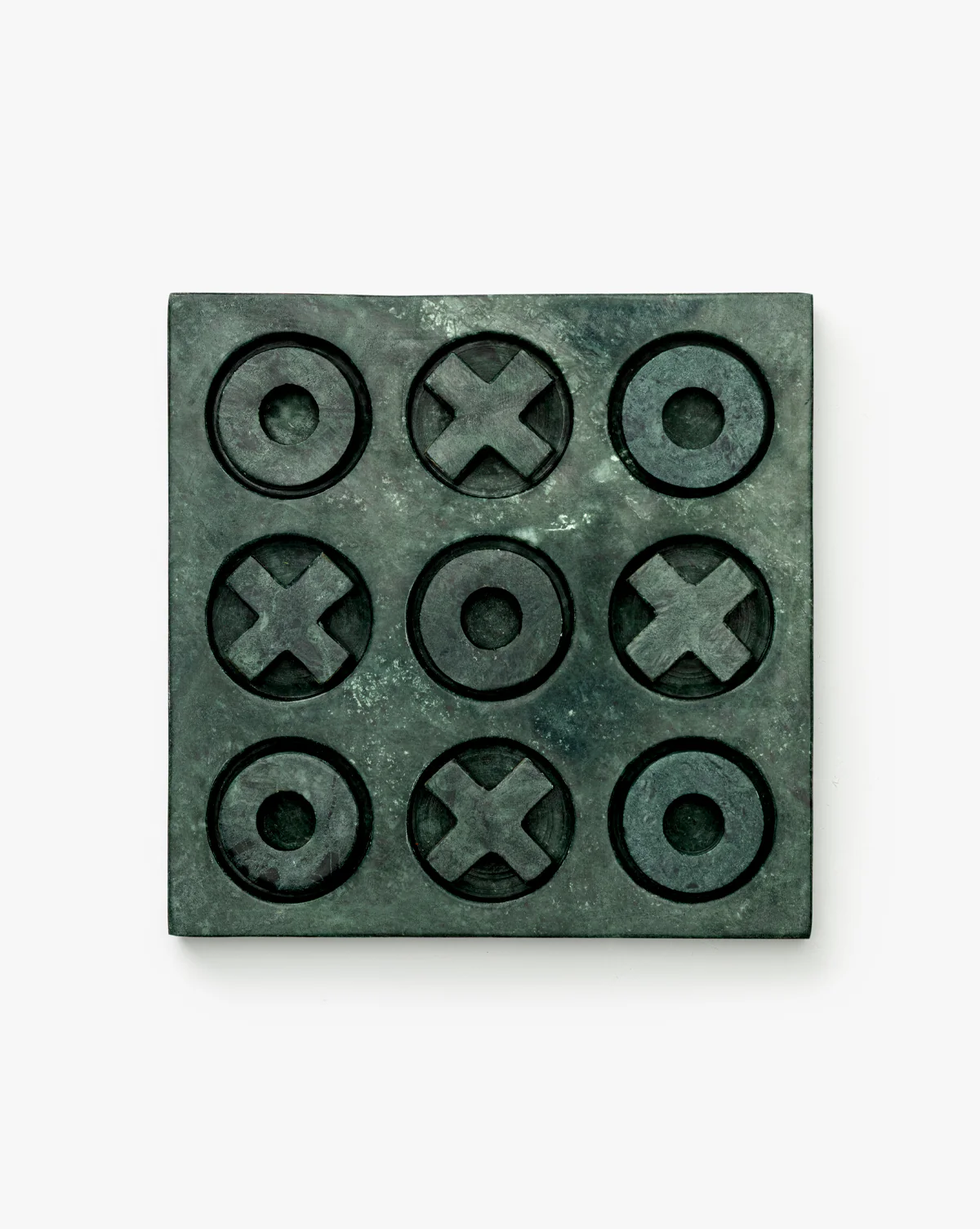 Green Stone Tic-Tac-Toe