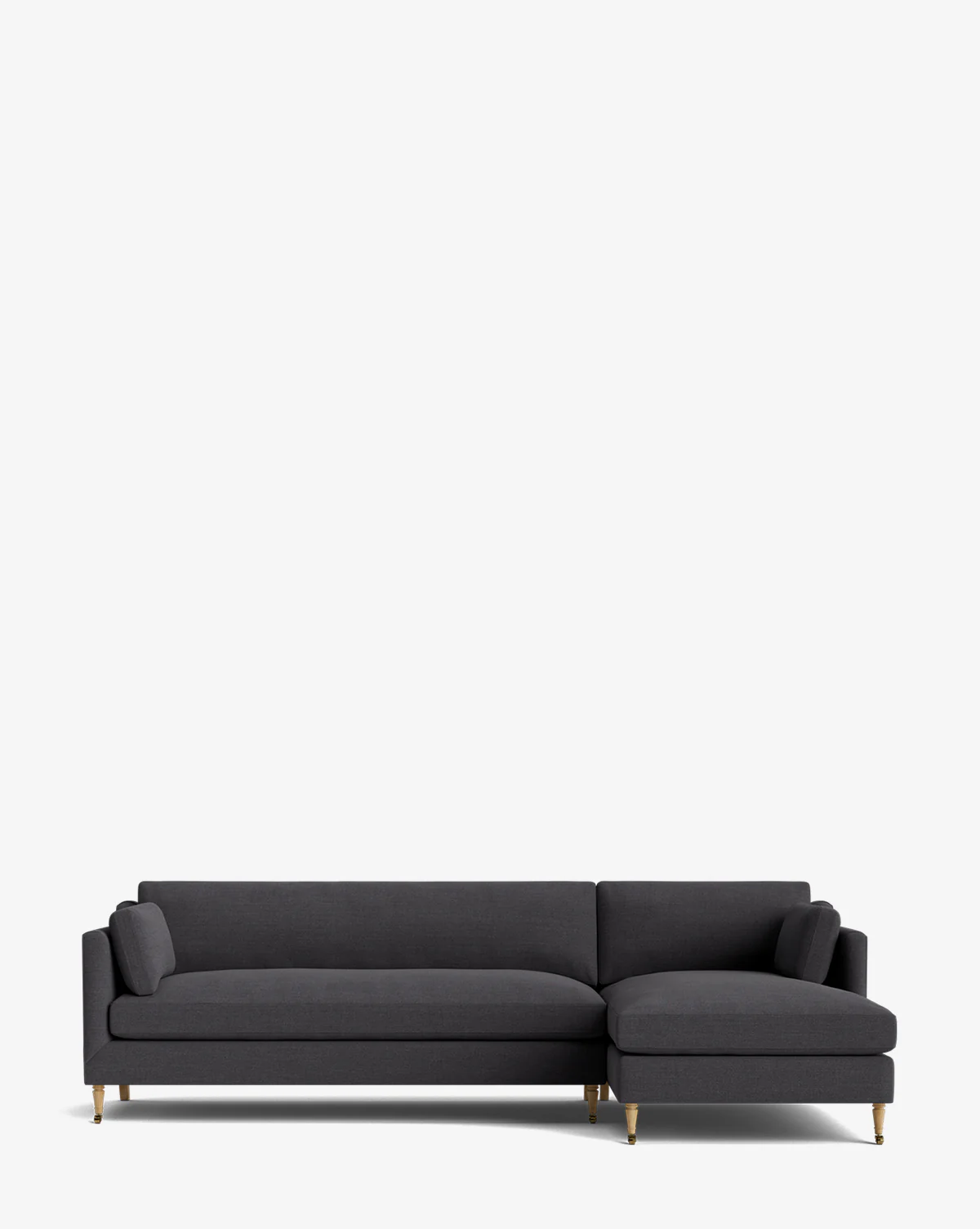 Haverford Upholstered Right Chaise Sectional 113" - Image 10