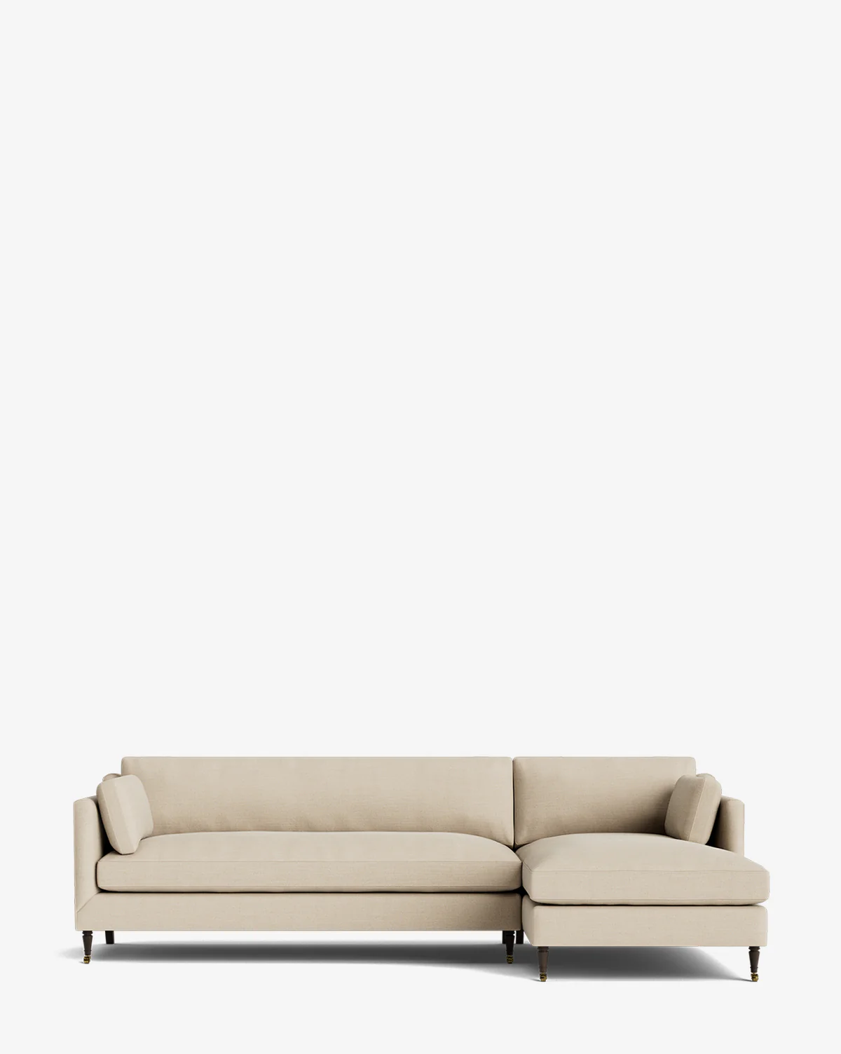 Haverford Upholstered Right Chaise Sectional 113" - Image 15