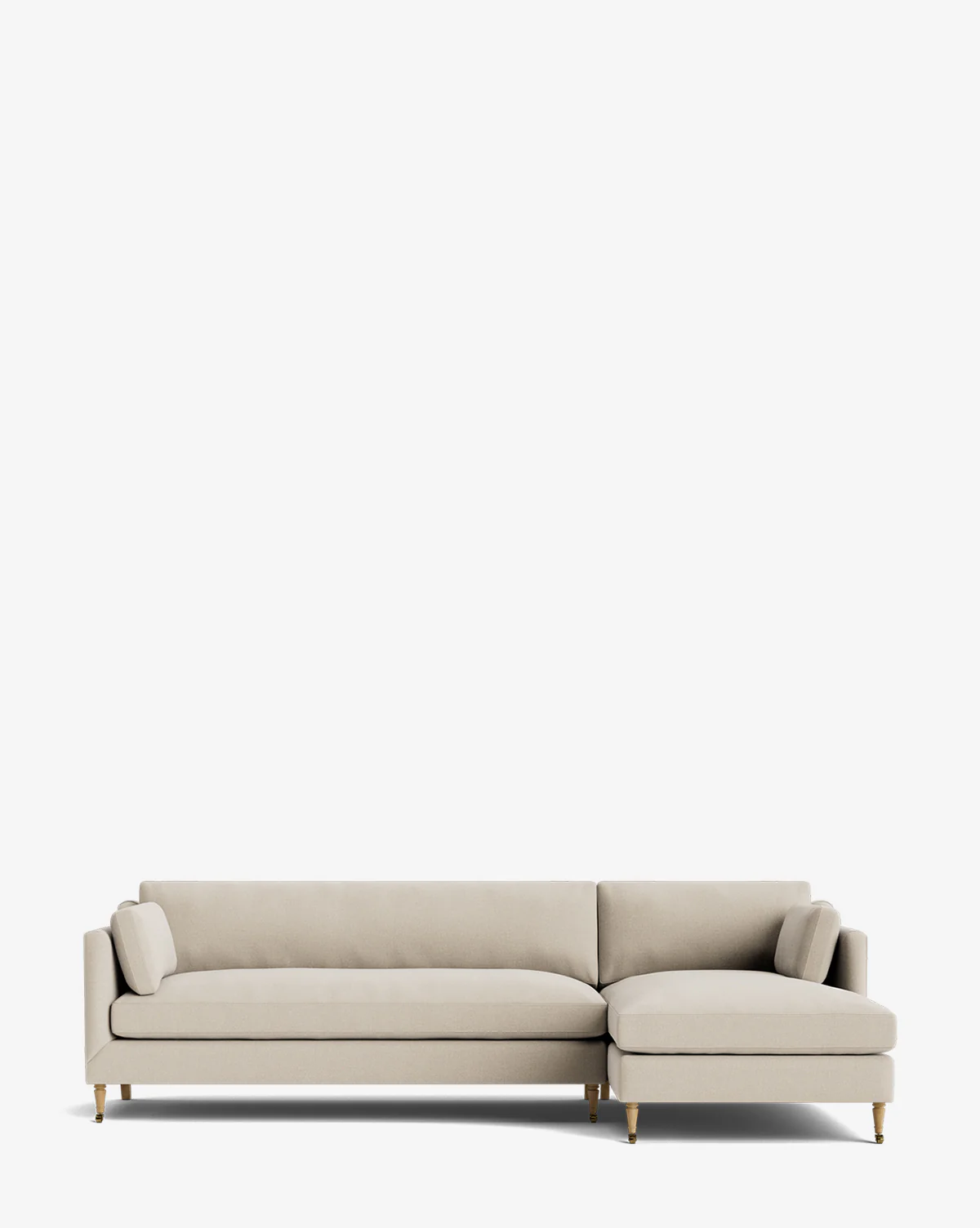 Haverford Upholstered Right Chaise Sectional 113" - Image 16