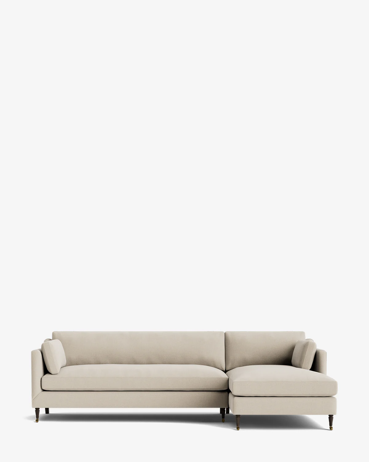 Haverford Upholstered Right Chaise Sectional 113" - Image 17