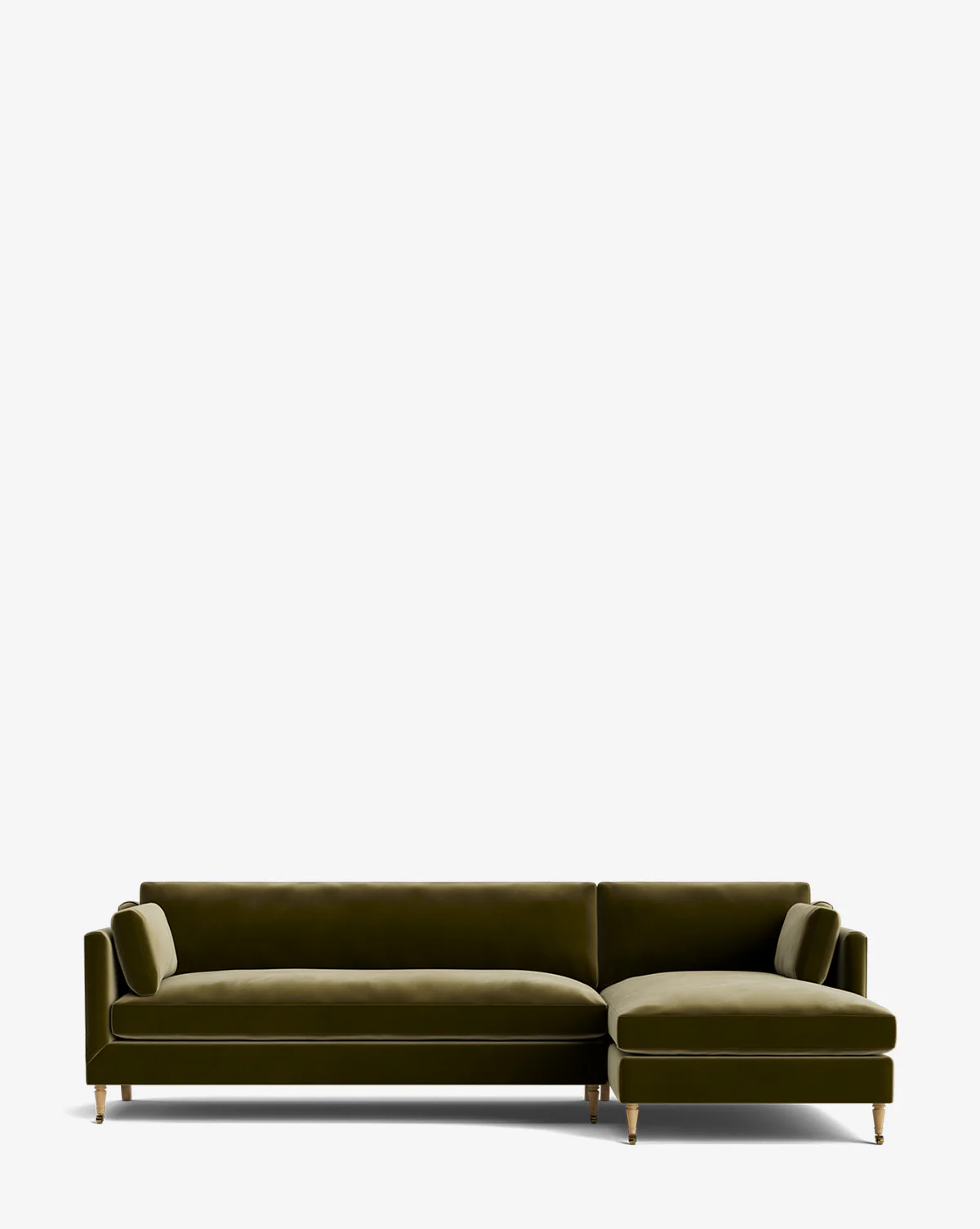 Haverford Upholstered Right Chaise Sectional 113" - Image 21