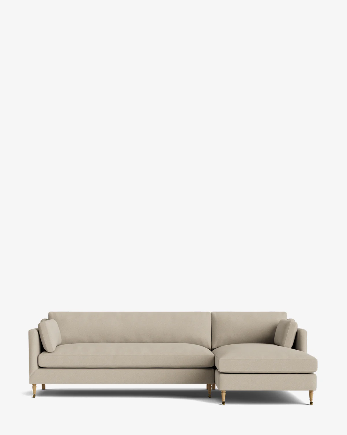 Haverford Upholstered Right Chaise Sectional 113" - Image 35