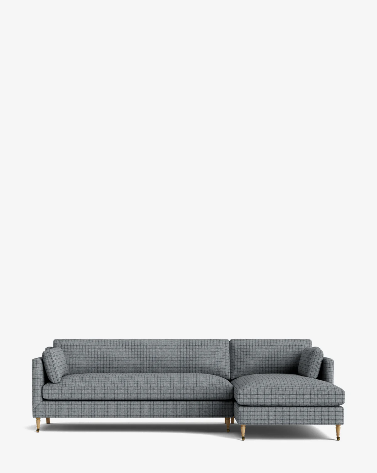 Haverford Upholstered Right Chaise Sectional 113" - Image 37