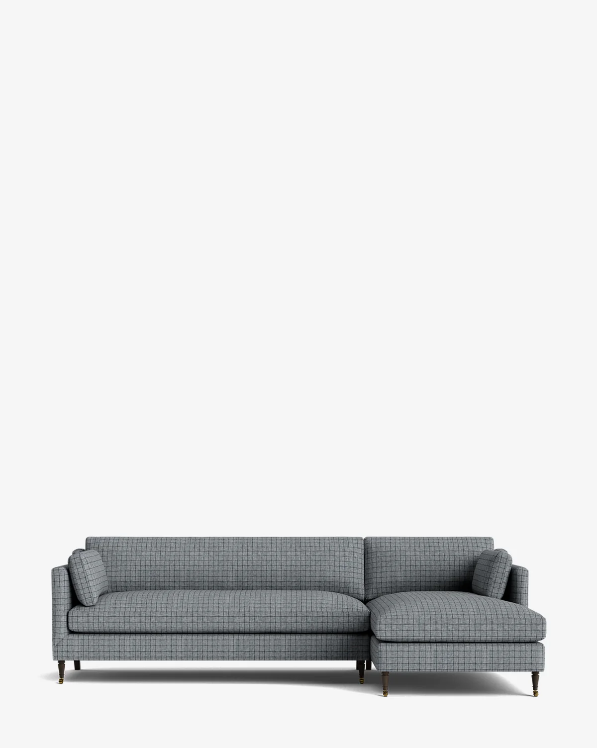 Haverford Upholstered Right Chaise Sectional 113" - Image 38
