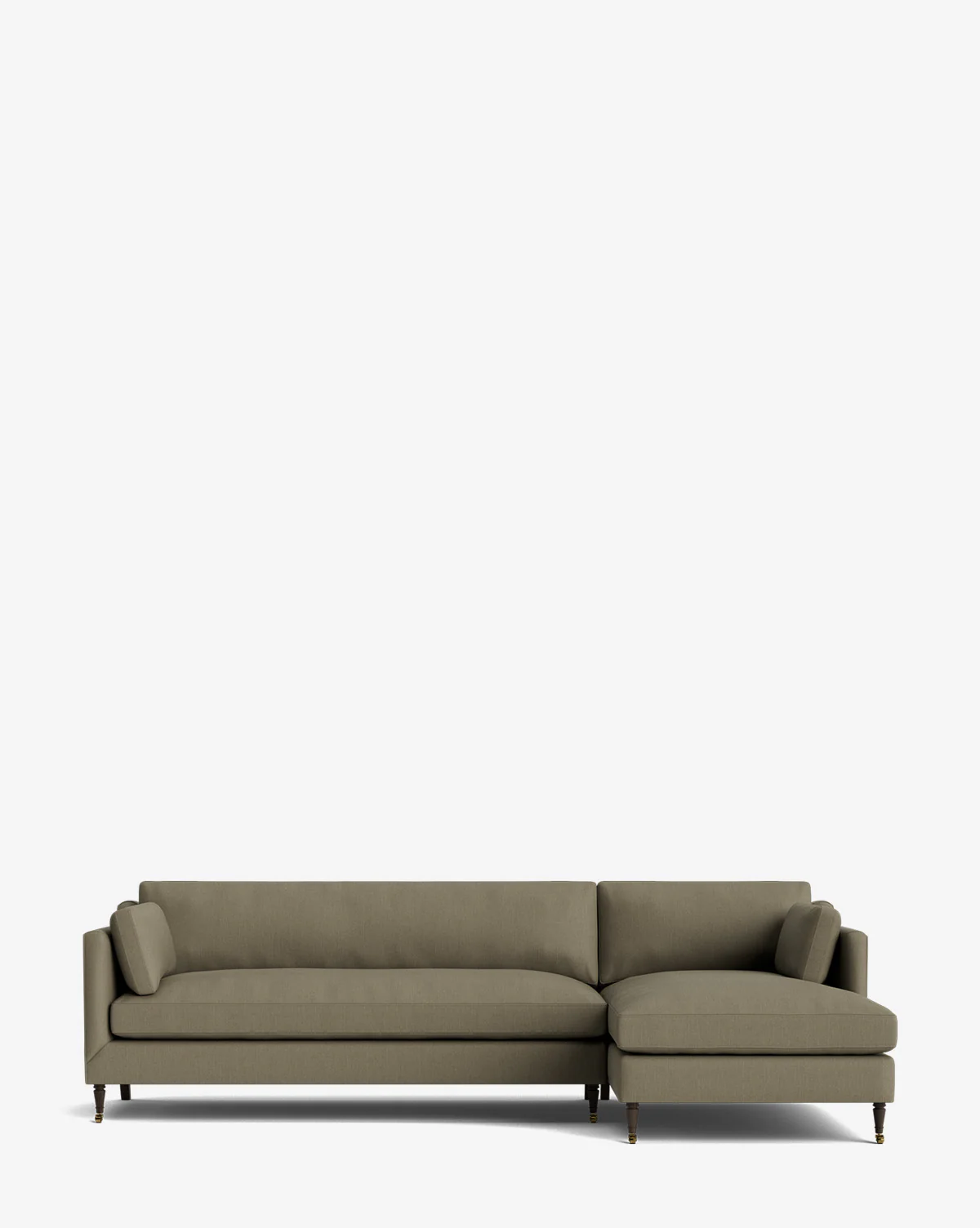 Haverford Upholstered Right Chaise Sectional 113" - Image 39