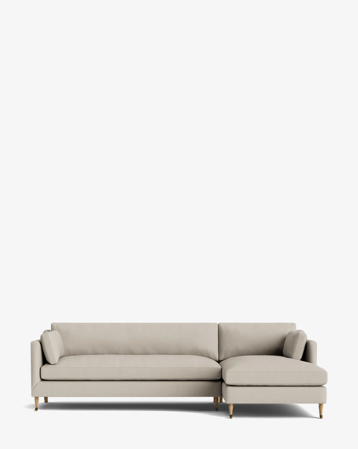 Haverford Upholstered Right Chaise Sectional 113" - Image 42