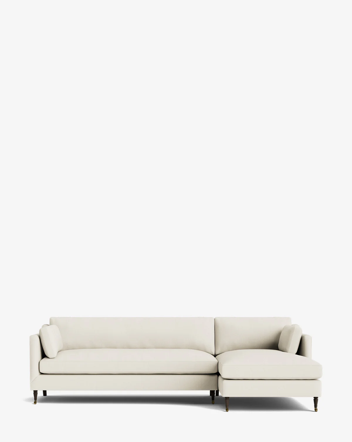 Haverford Upholstered Right Chaise Sectional 113" - Image 47