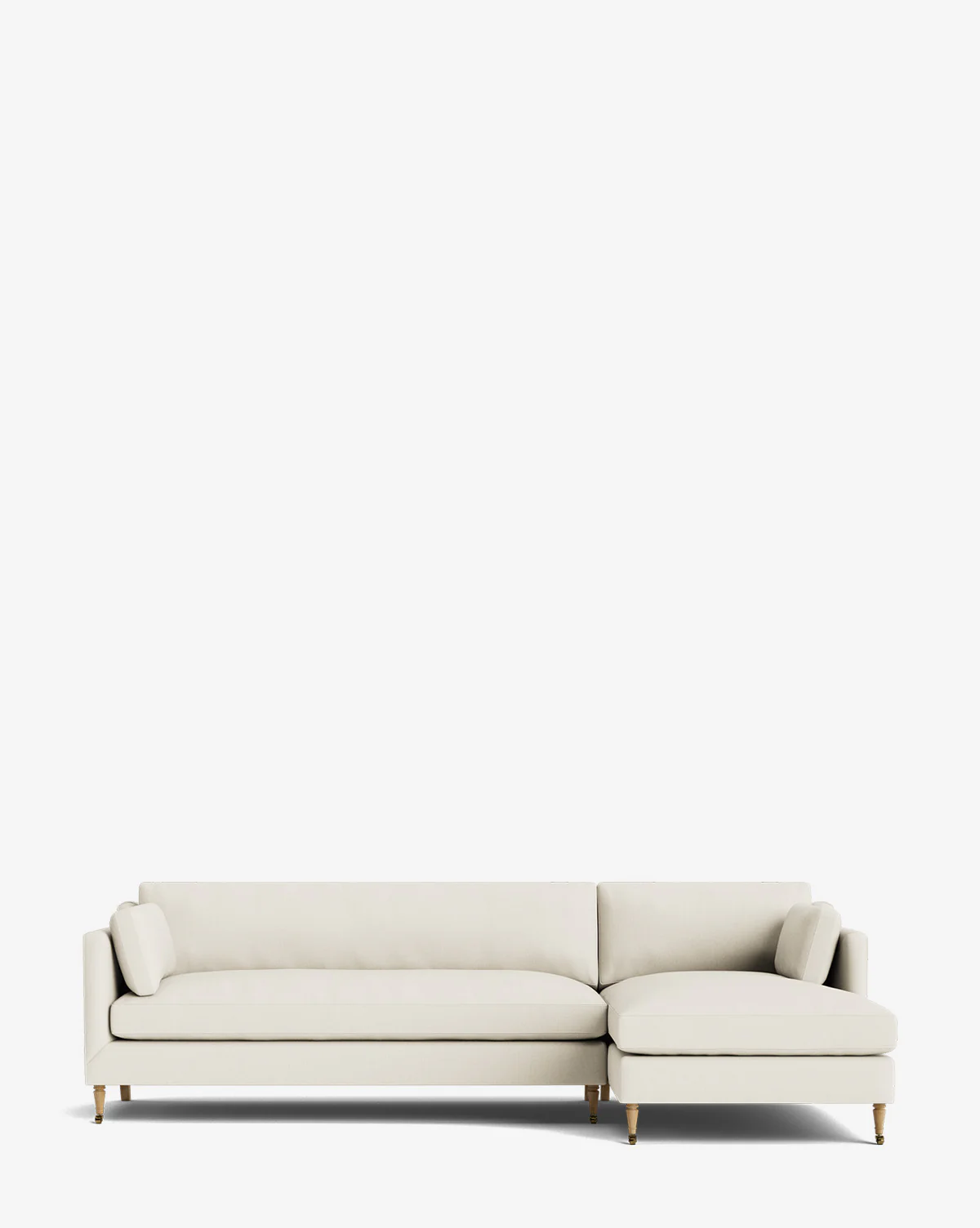 Haverford Upholstered Right Chaise Sectional 113" - Image 48