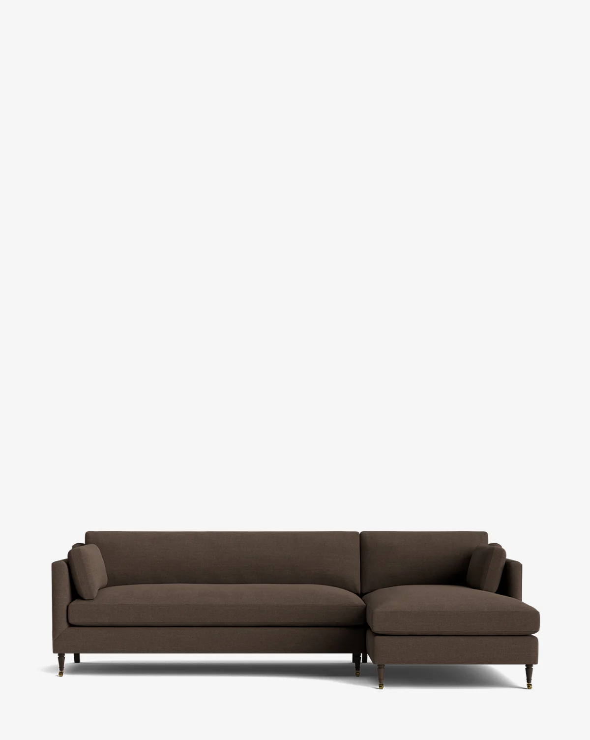 Haverford Upholstered Right Chaise Sectional 113" - Image 7