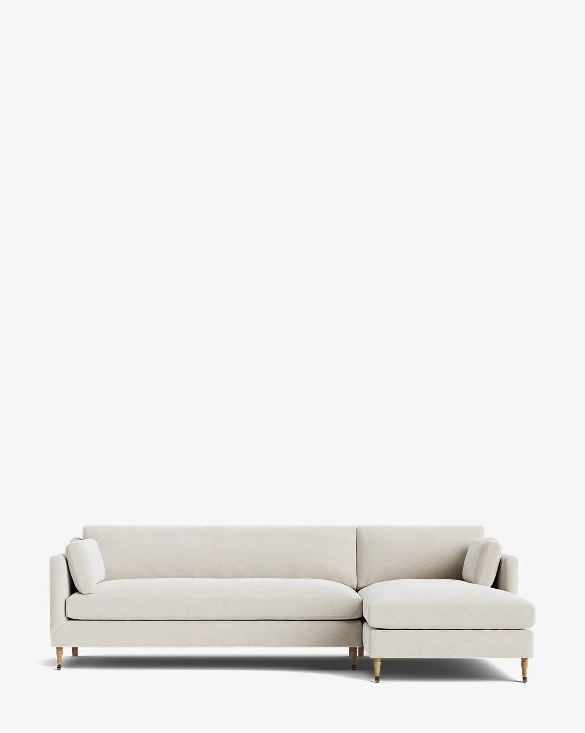 Haverford Upholstered Right Chaise Sectional 113" - Image 8
