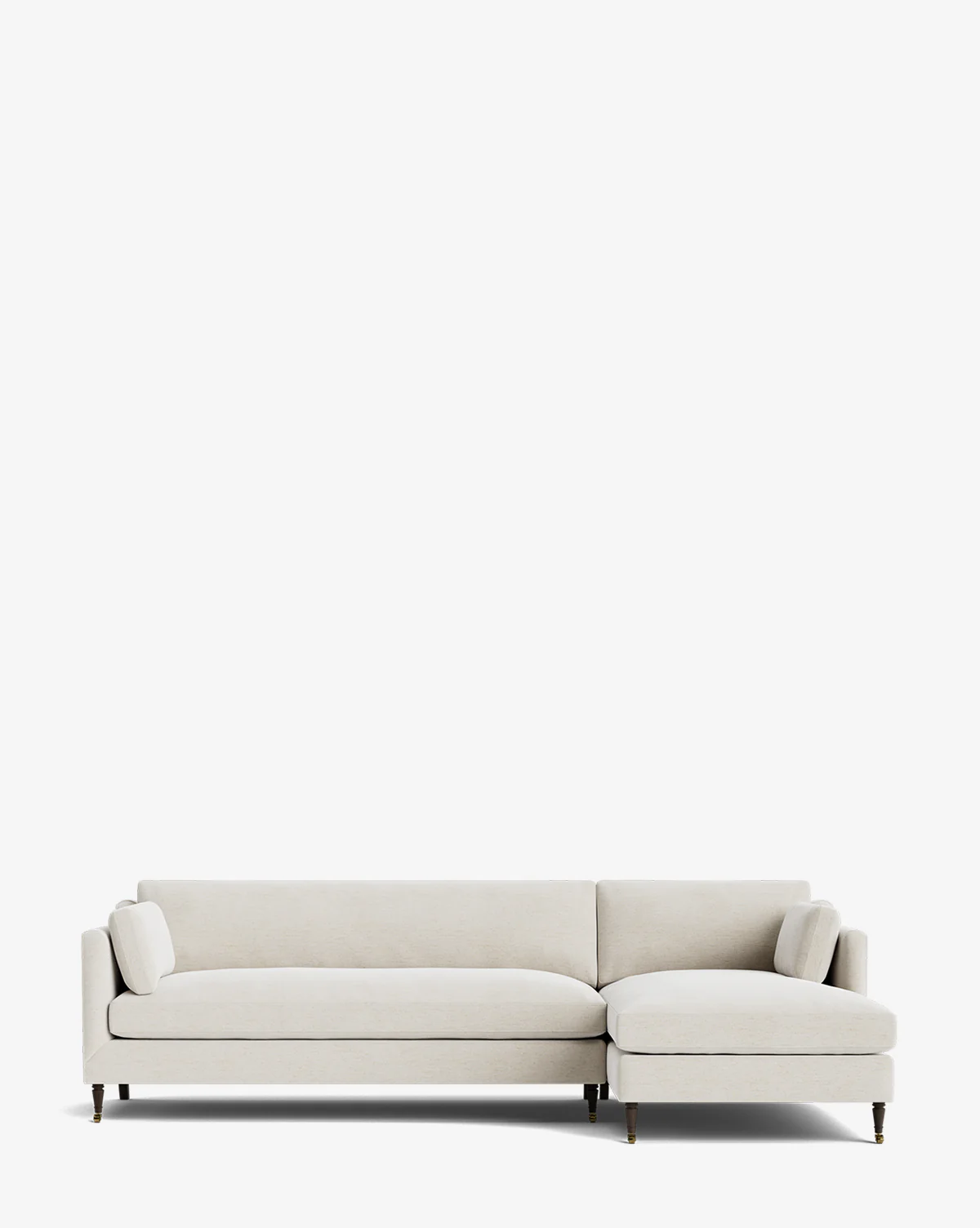 Haverford Upholstered Right Chaise Sectional 113" - Image 9