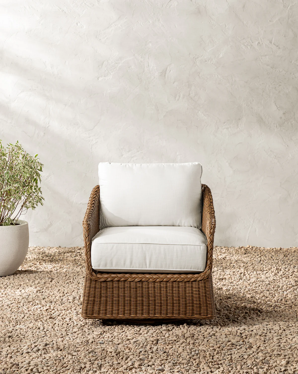 Haviland Outdoor Swivel Lounge Chair - Image 7
