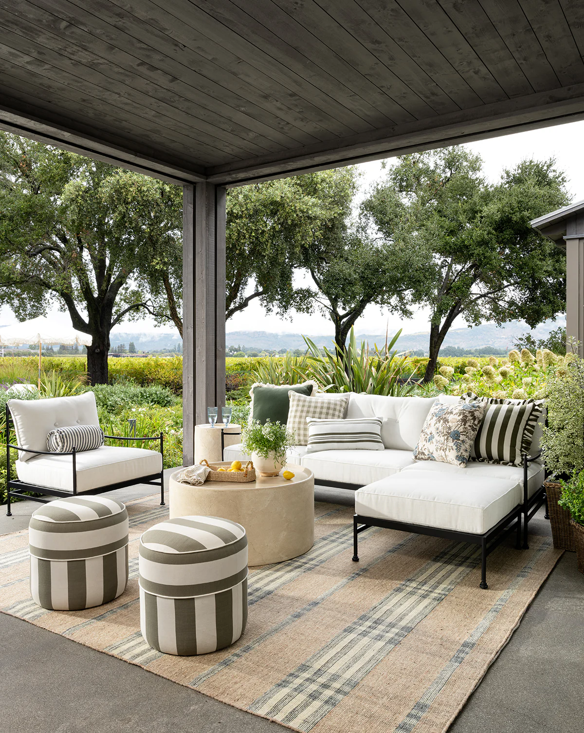 Haviland Upholstered Ottoman - Image 4