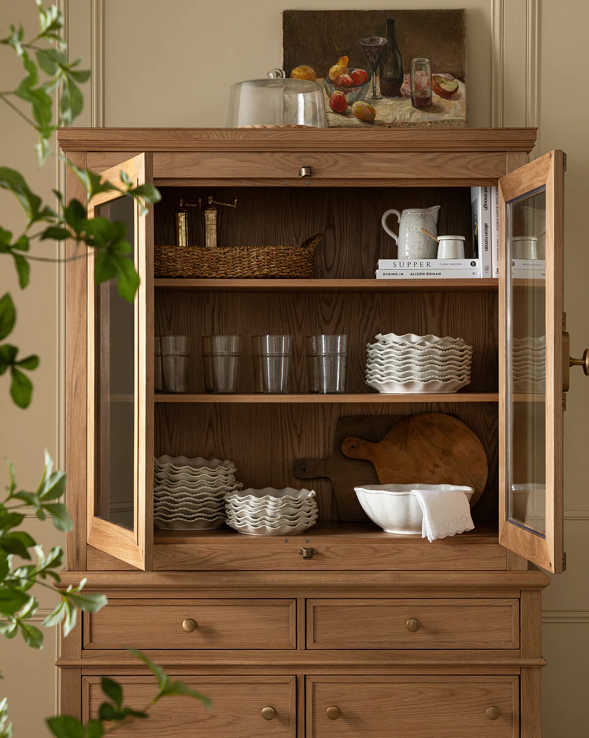Heath Oak Cabinet - Image 4