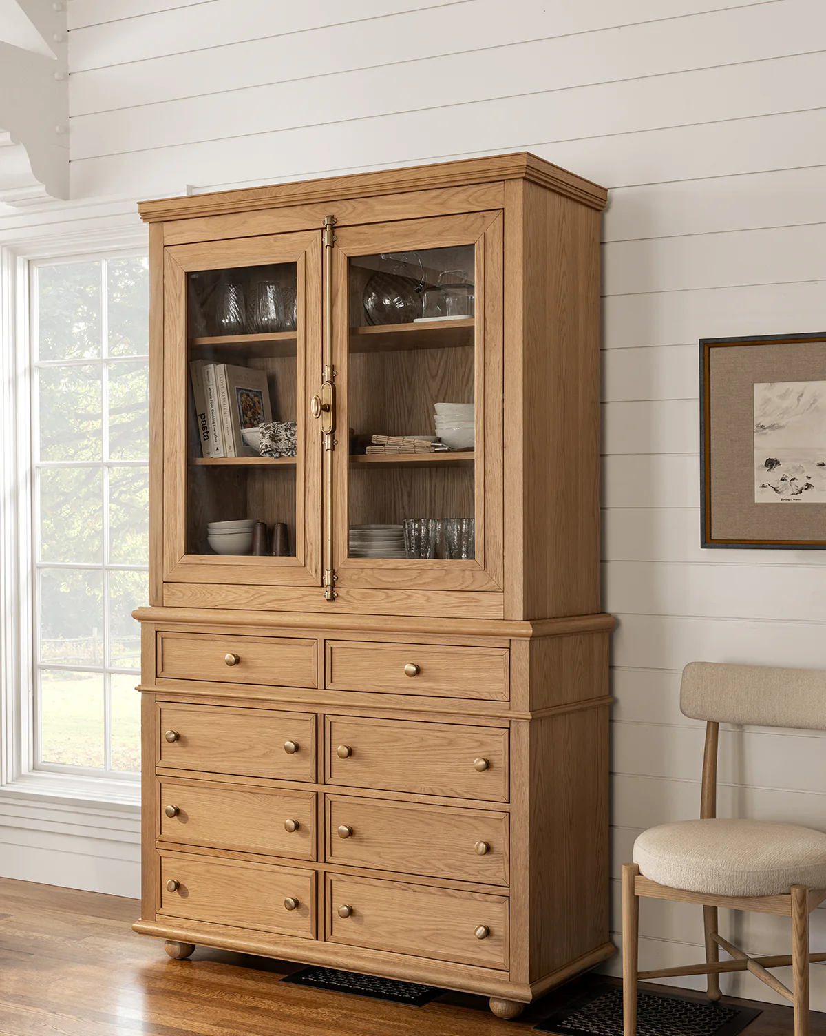 Heath Oak Cabinet - Image 5