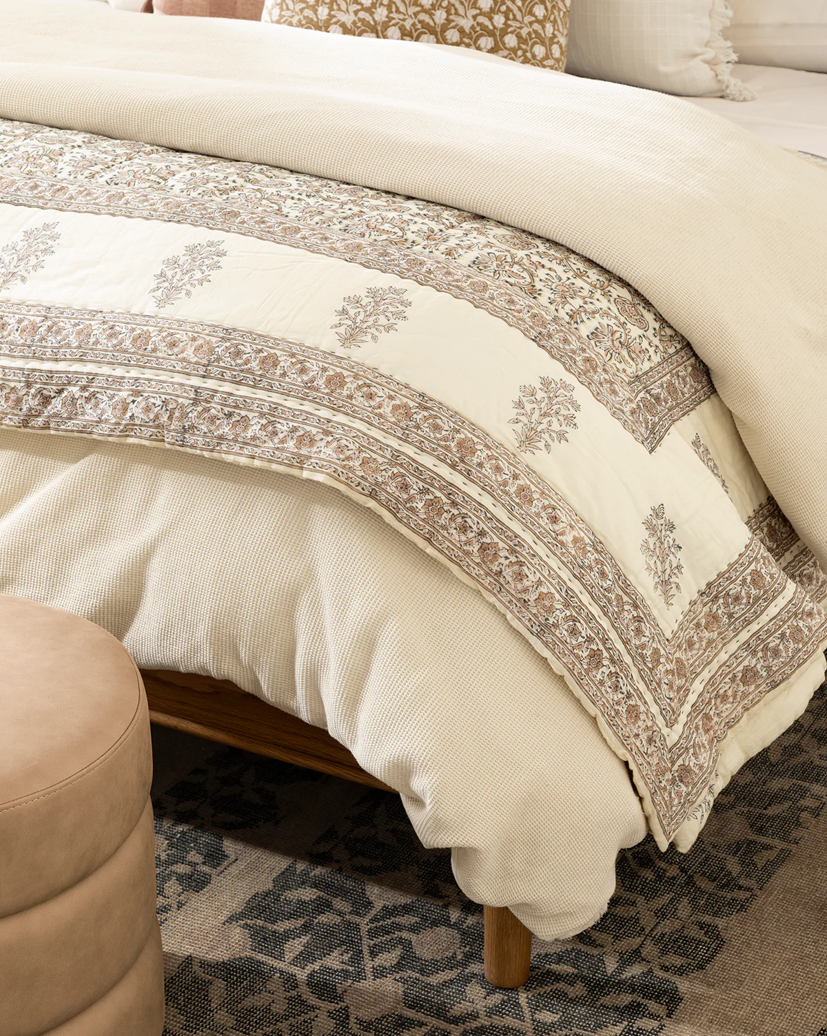 Helene Waffle Duvet Cover - Image 4