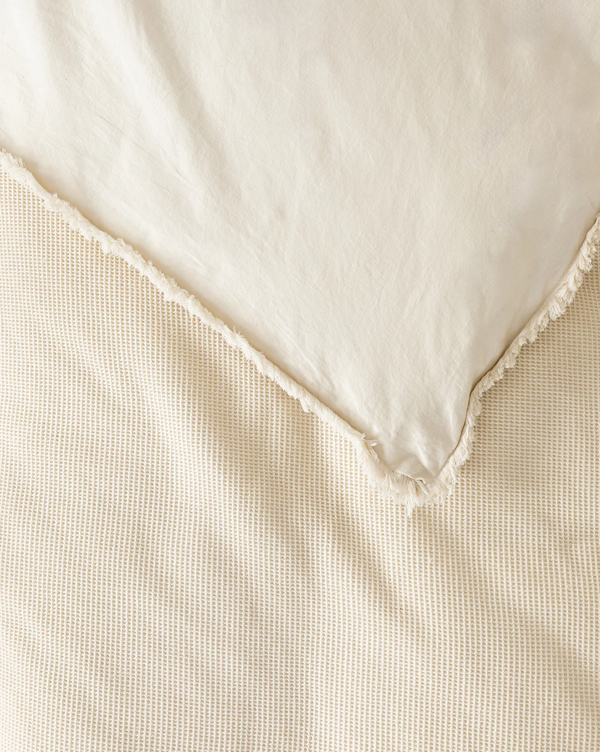Helene Waffle Duvet Cover - Image 6